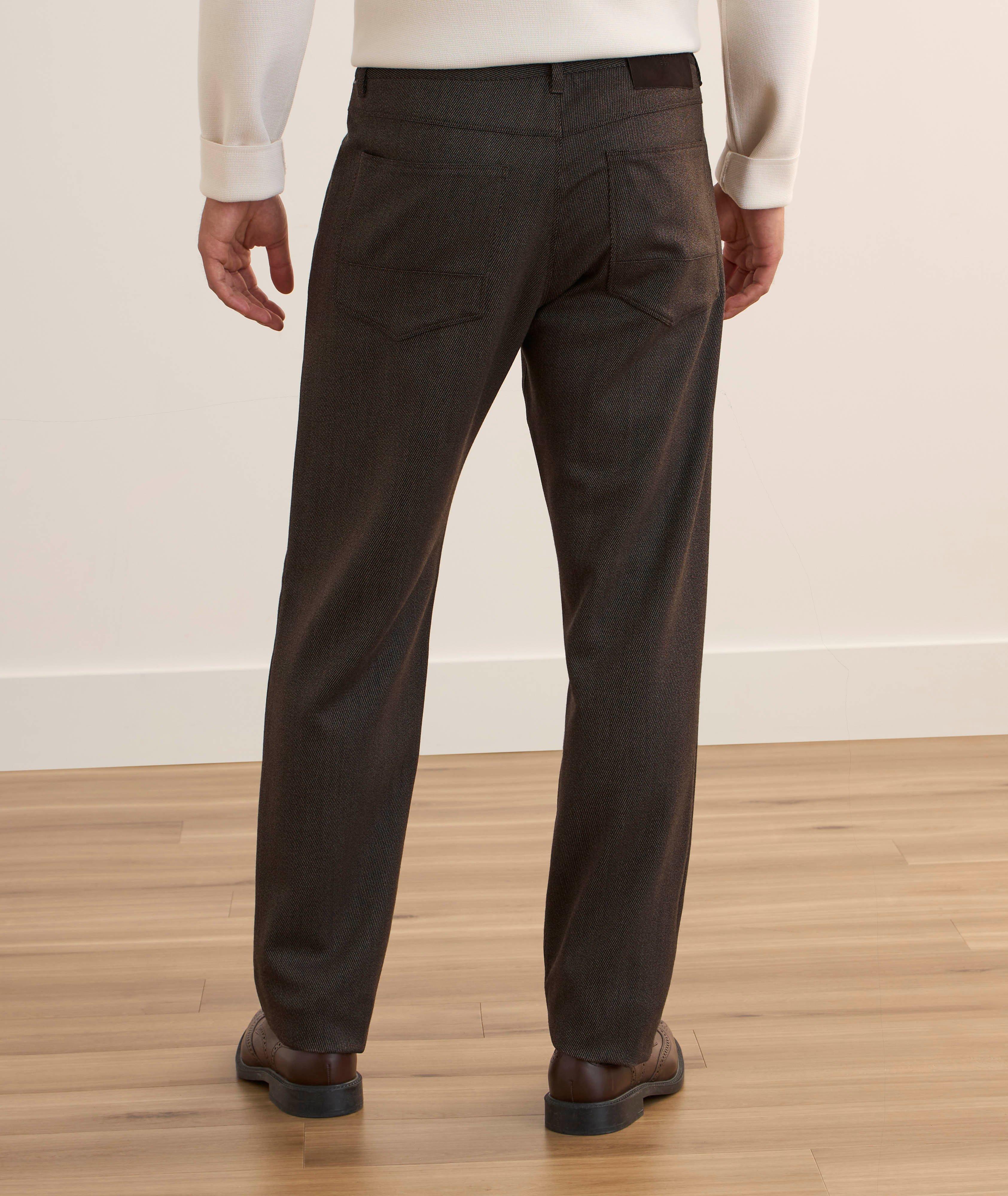 Pantalon en coton et en soie image 2