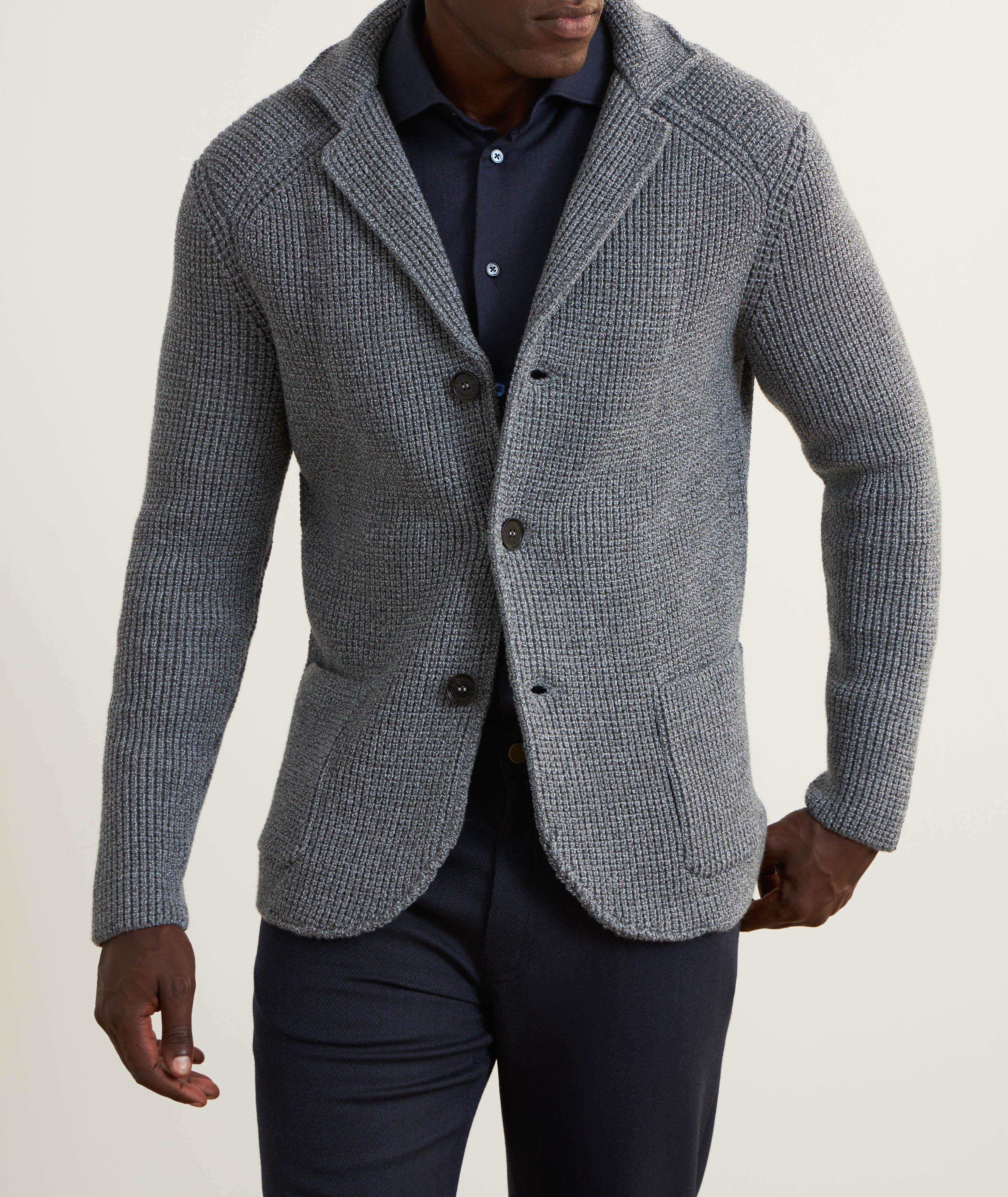Cardigan en laine vierge Brenta image 1