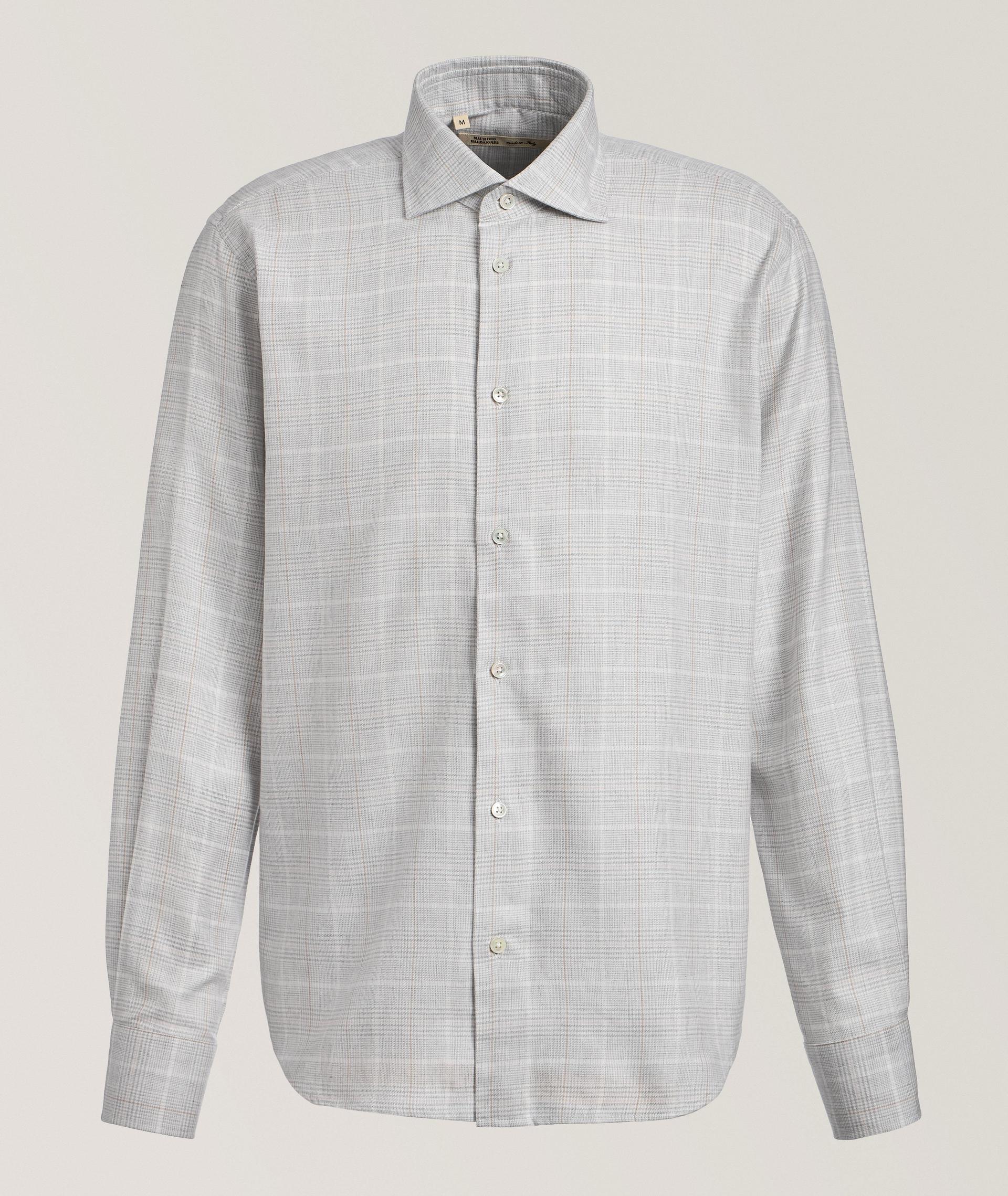 Prince of Wales Cotton-Lyocell Shirt image 0