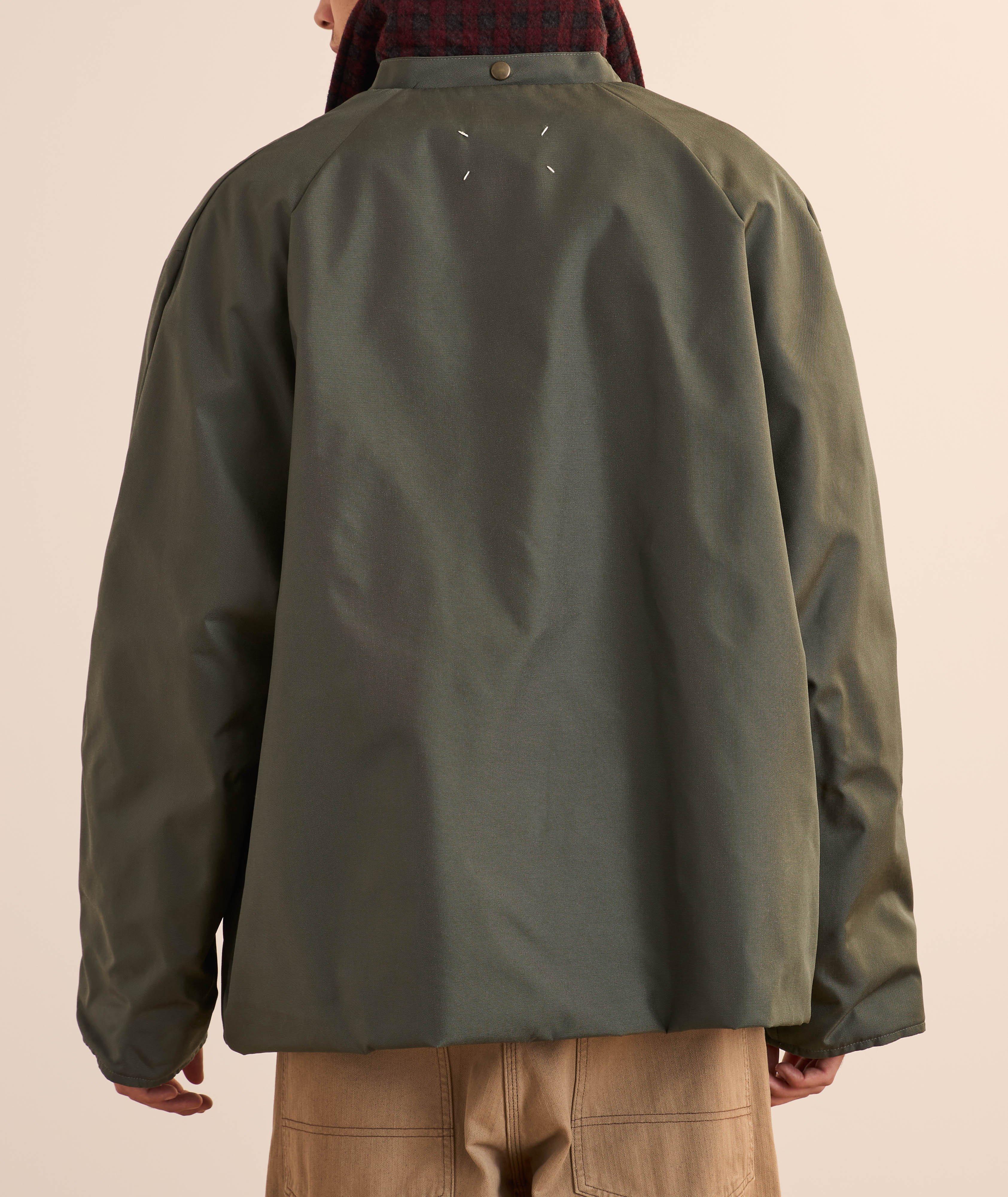 Veste réversible à carreaux hydrofuge image 3