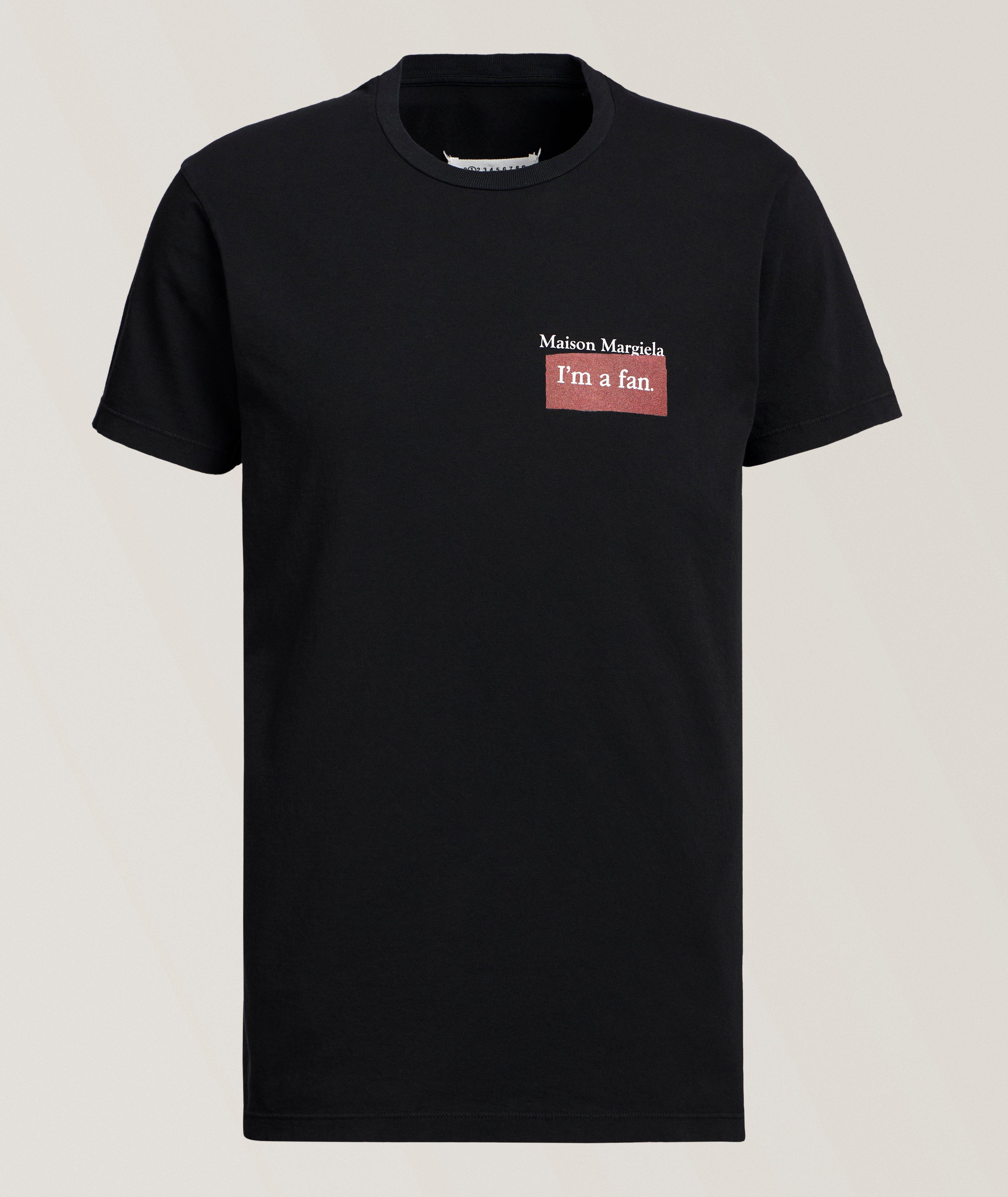 I'm A Fan Logo Patch T-Shirt image 0
