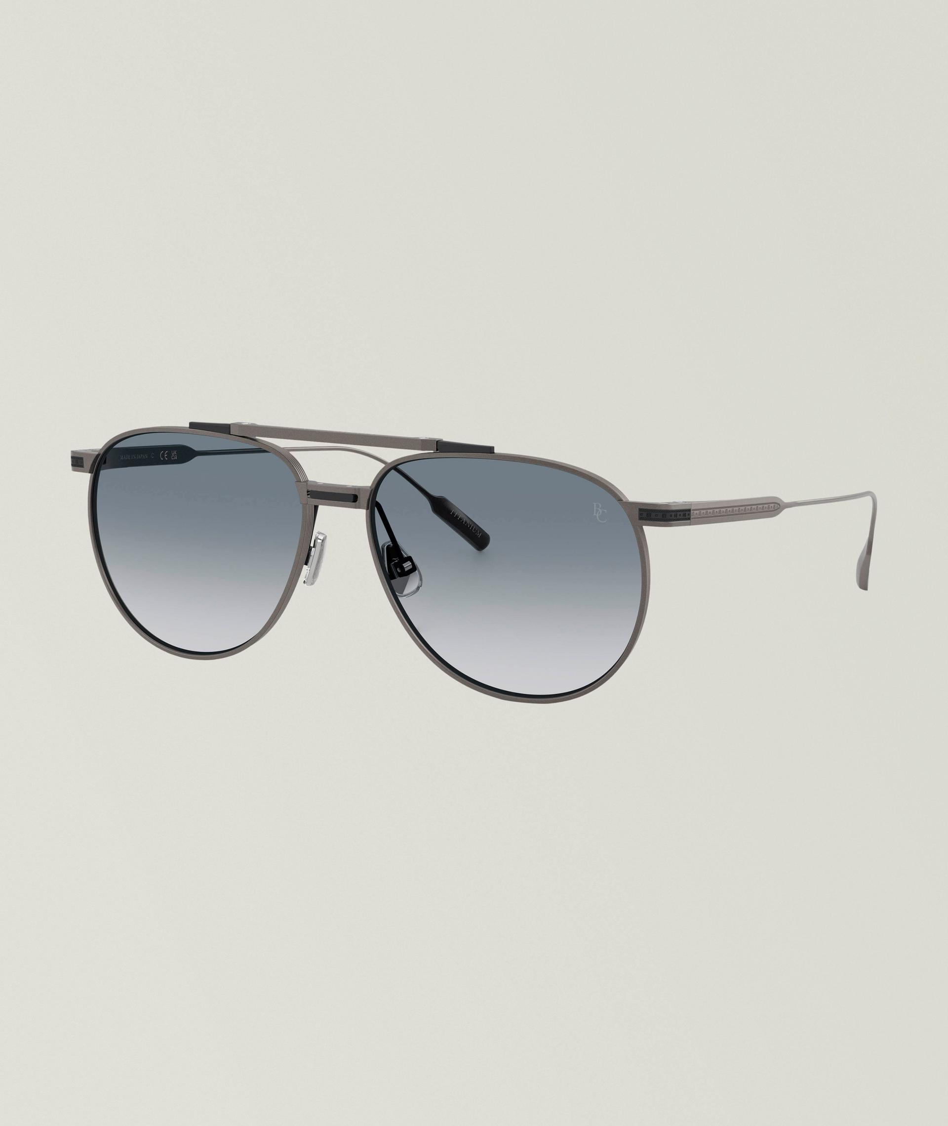 Titanium Pilot Sunglasses  image 0