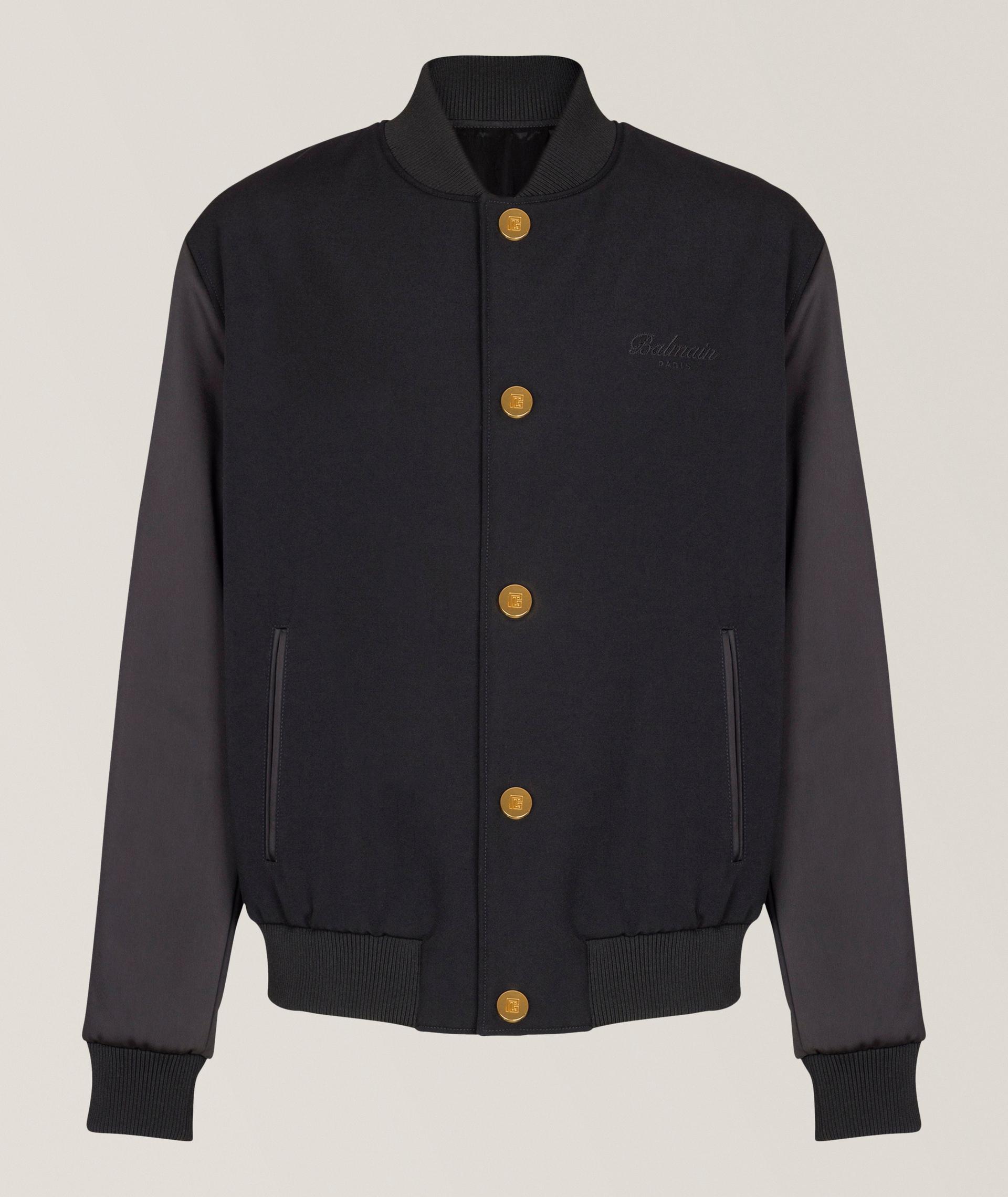 Blouson universitaire en laine Grain de Poudre image 0