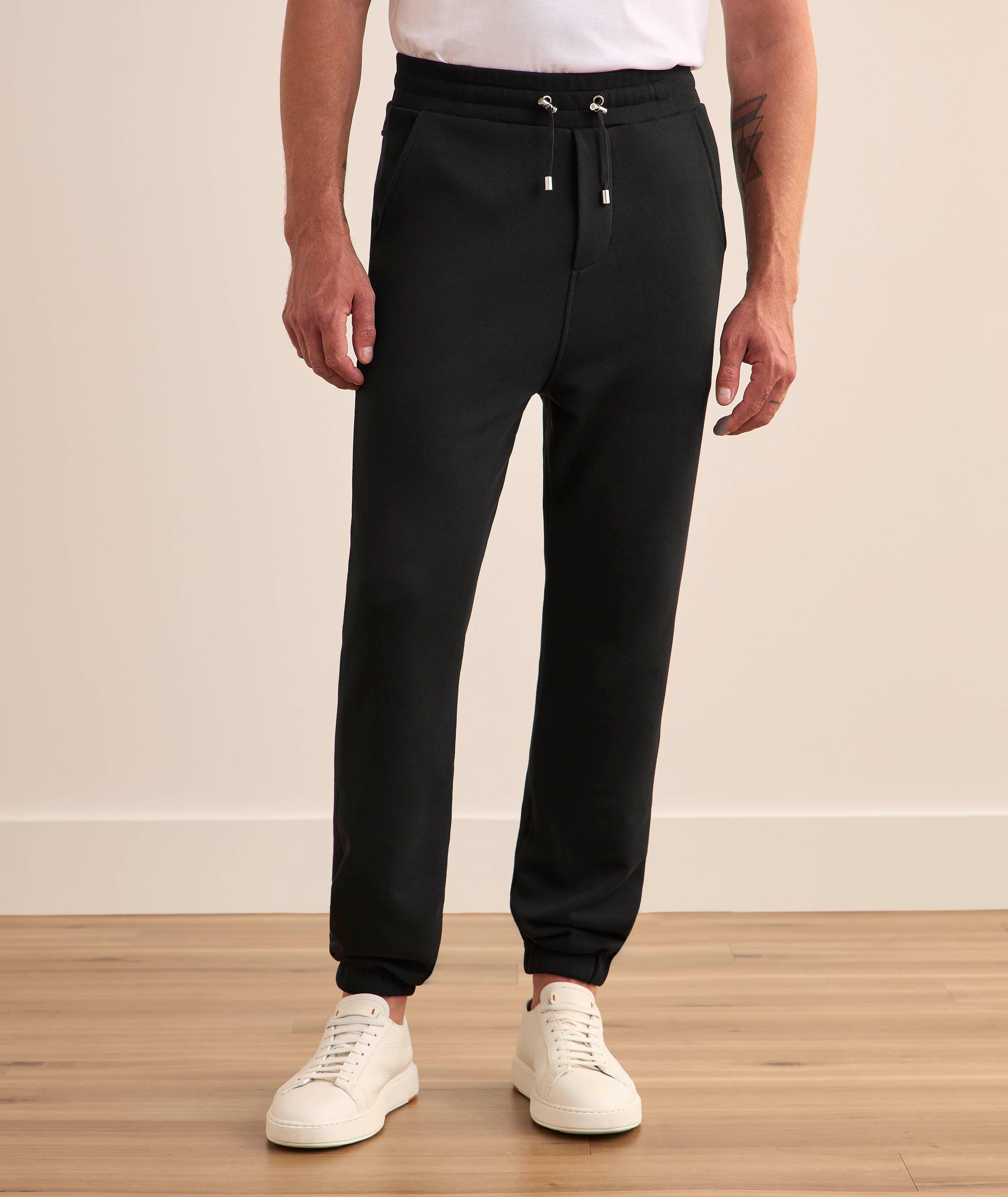 Stamp Logo Print Sweatpants image 1