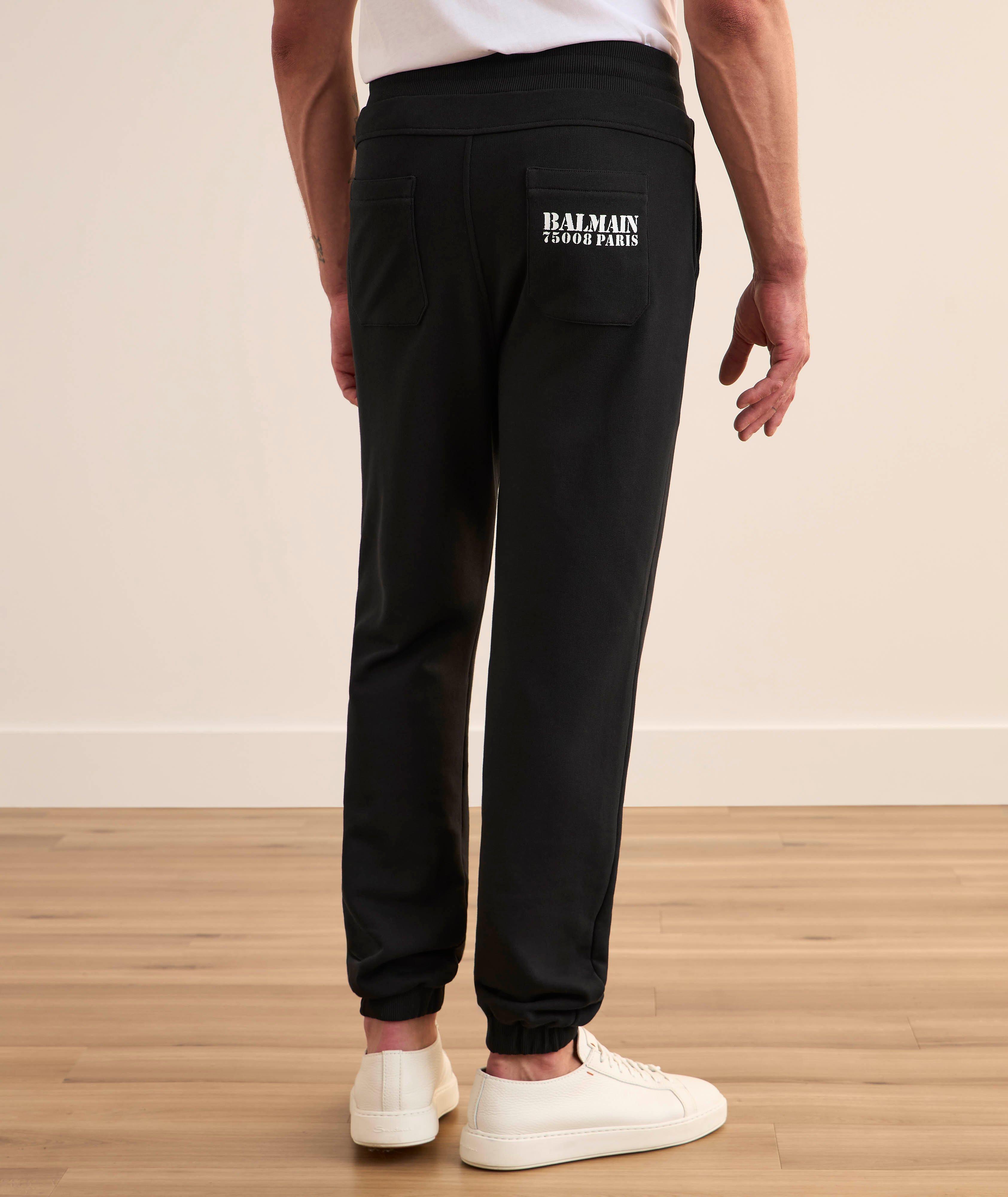 Stamp Logo Print Sweatpants image 2