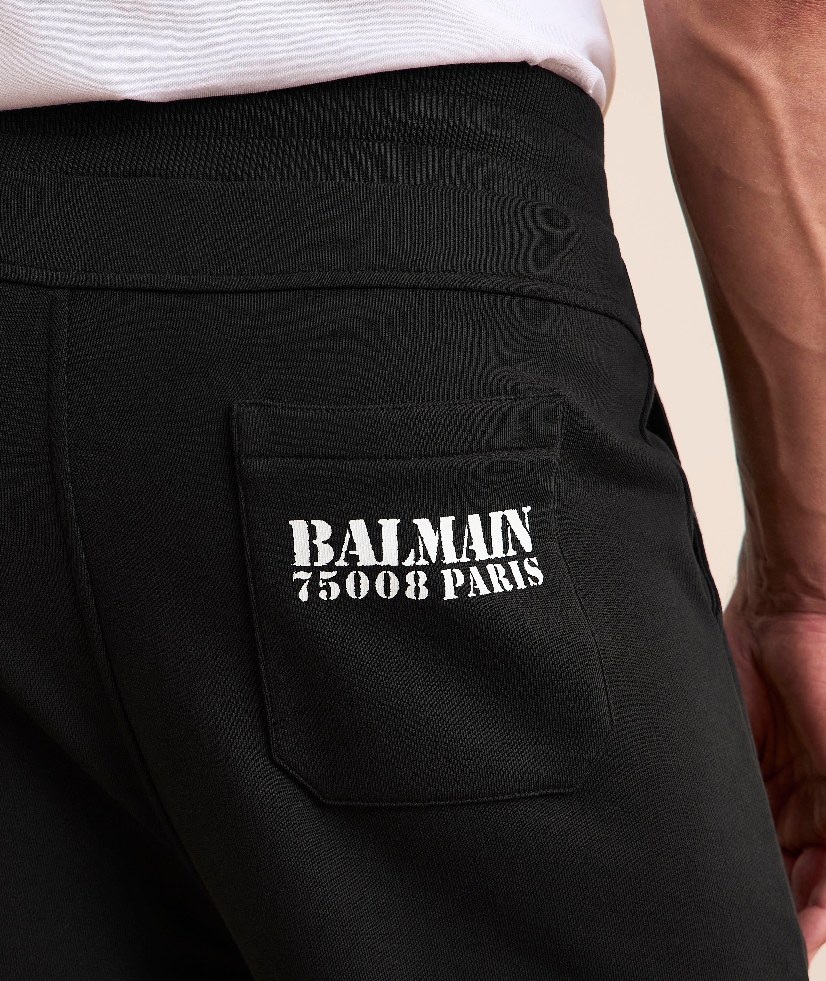 Stamp Logo Print Sweatpants image 3