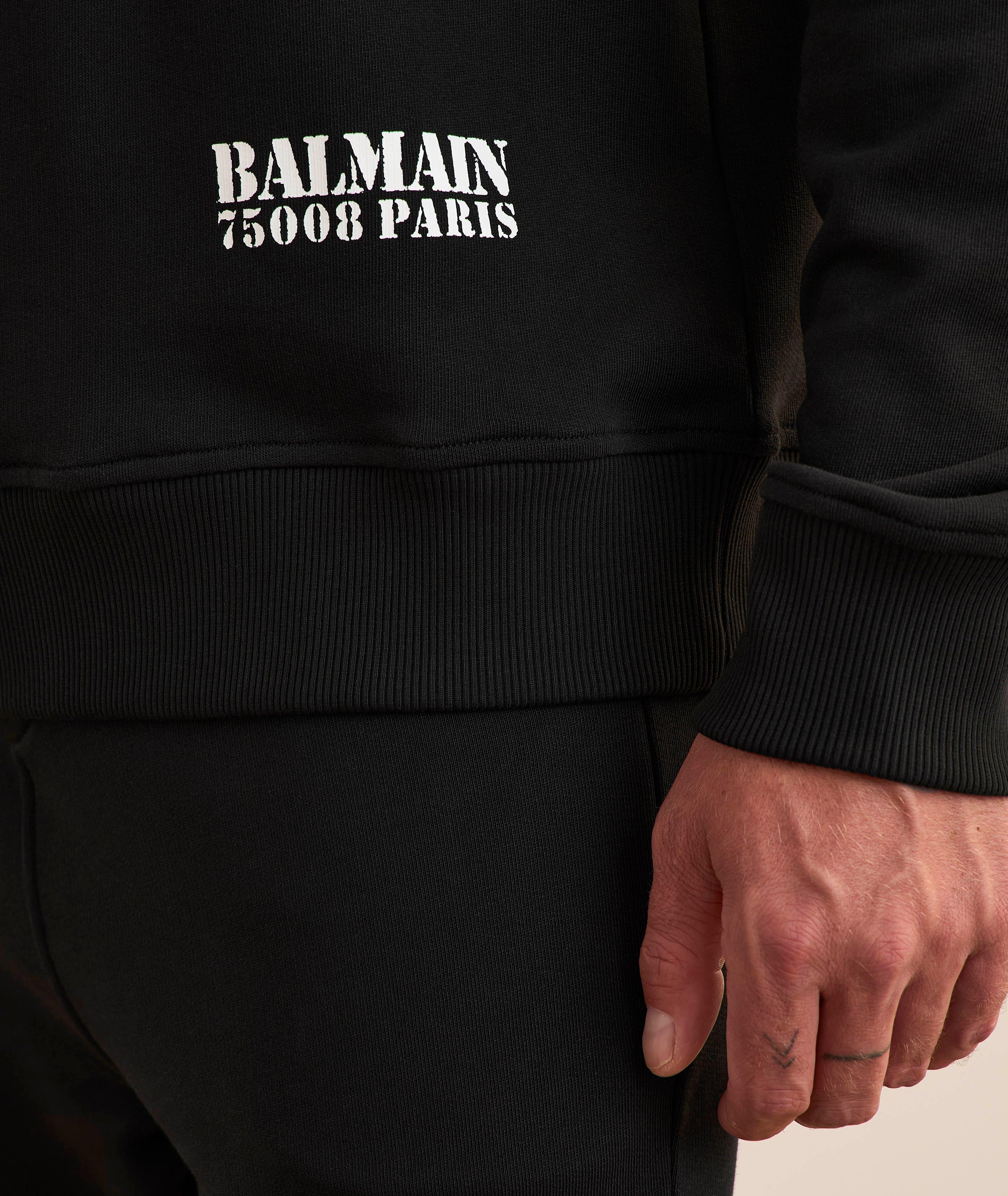 Pull en coton avec logo image 3
