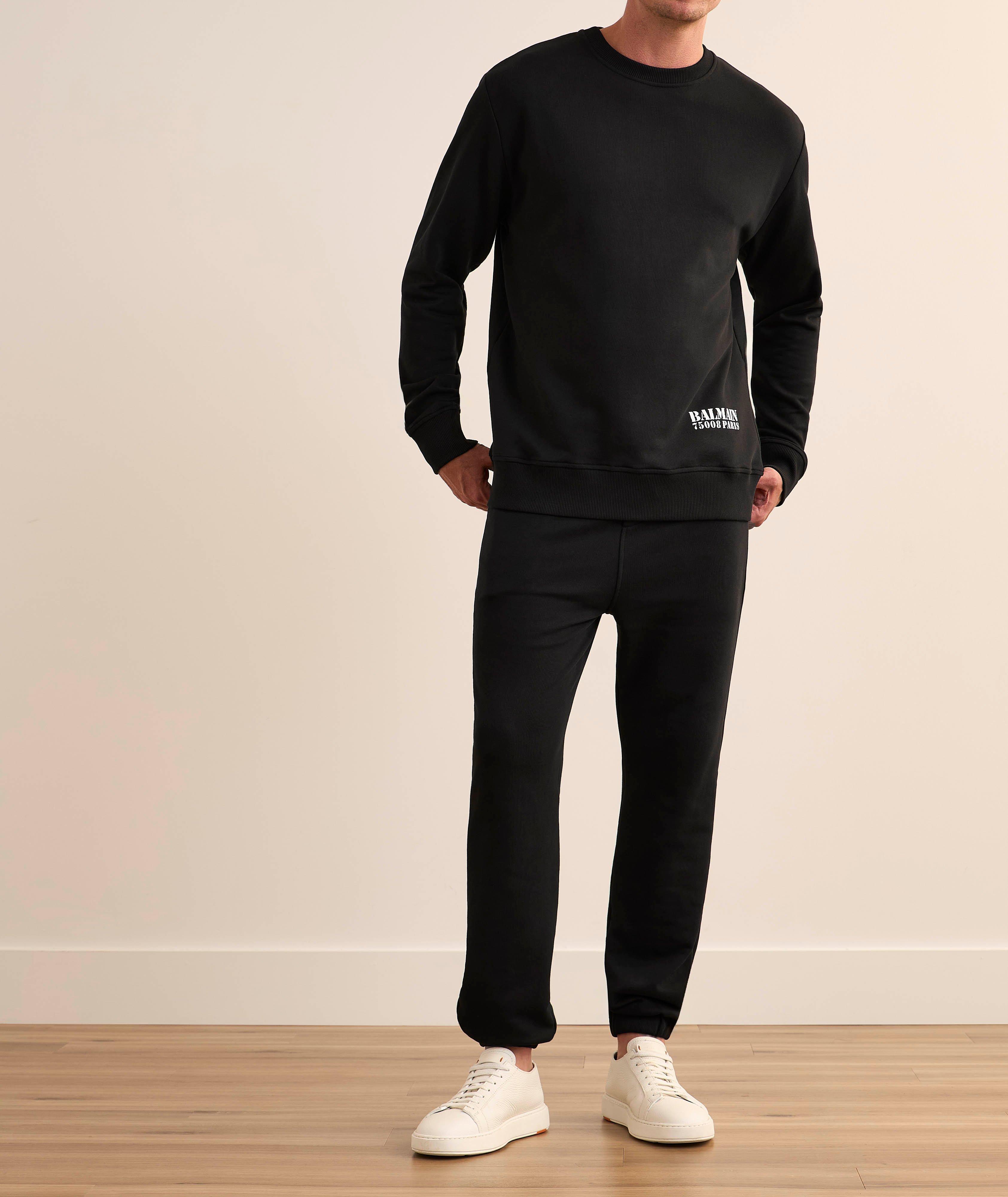 Pull en coton avec logo image 4