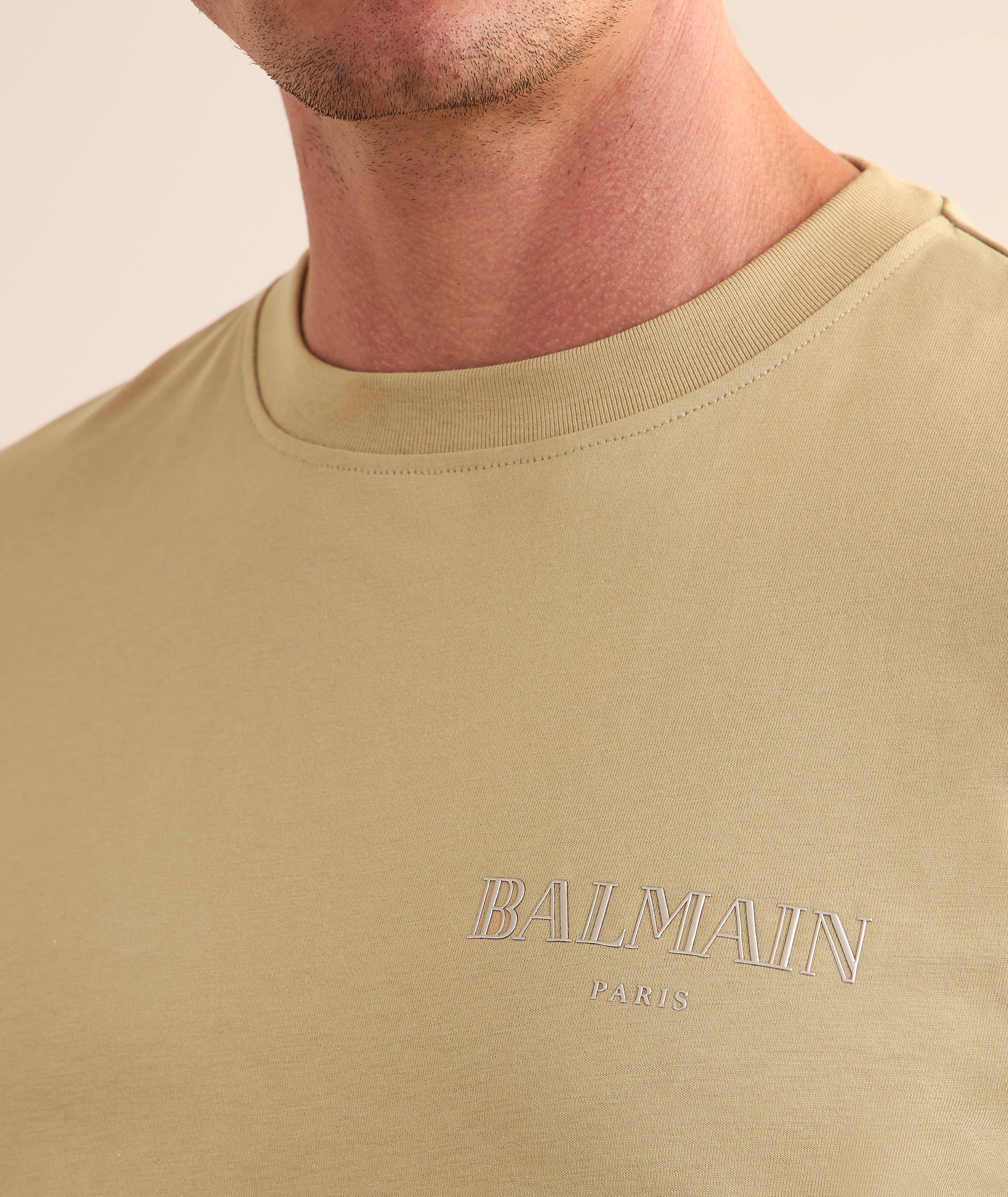 T-shirt en coton avec logo gélifié image 3