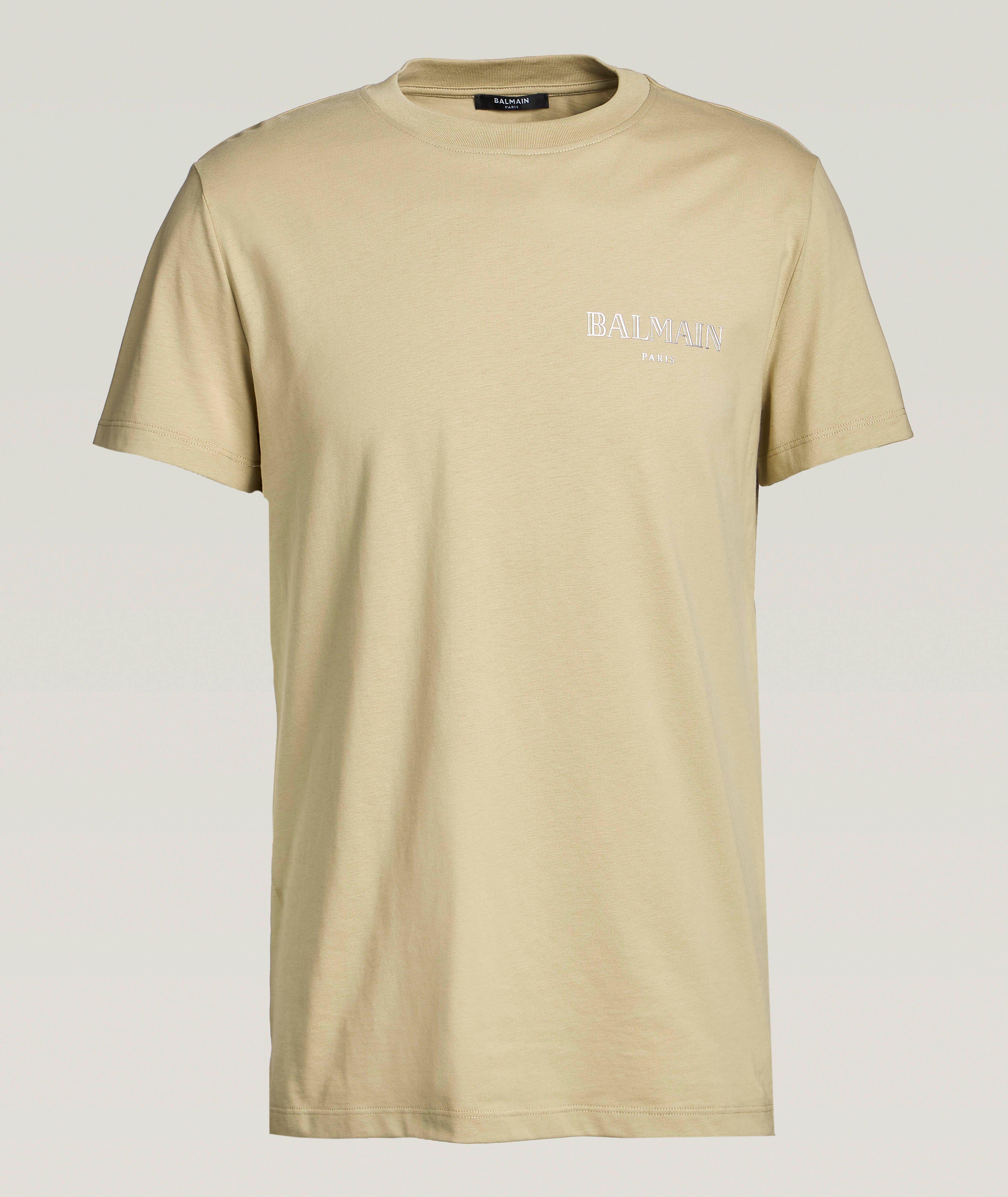 T-shirt en coton avec logo gélifié image 0