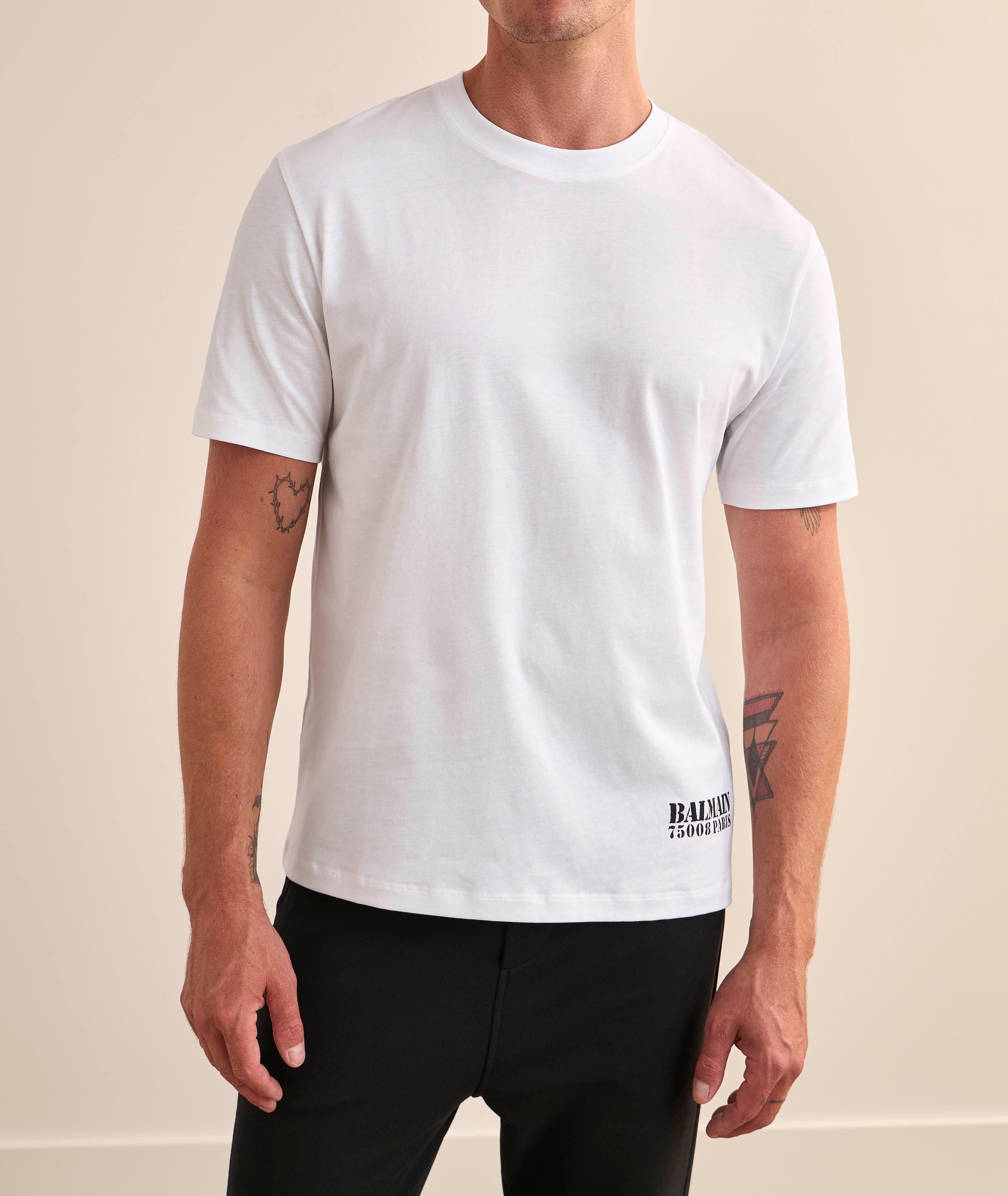 T-shirt en coton avec logo image 1