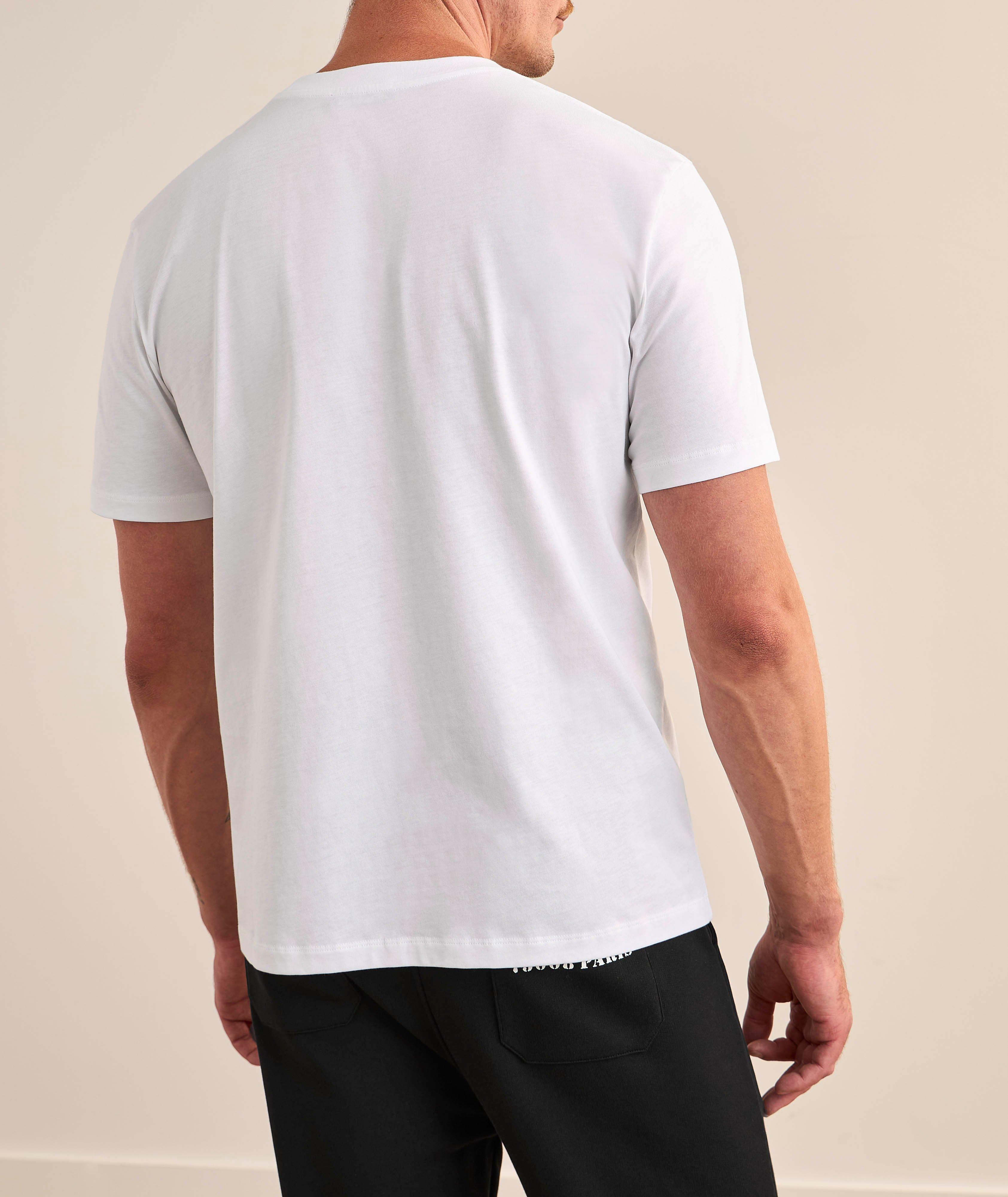 T-shirt en coton avec logo image 2