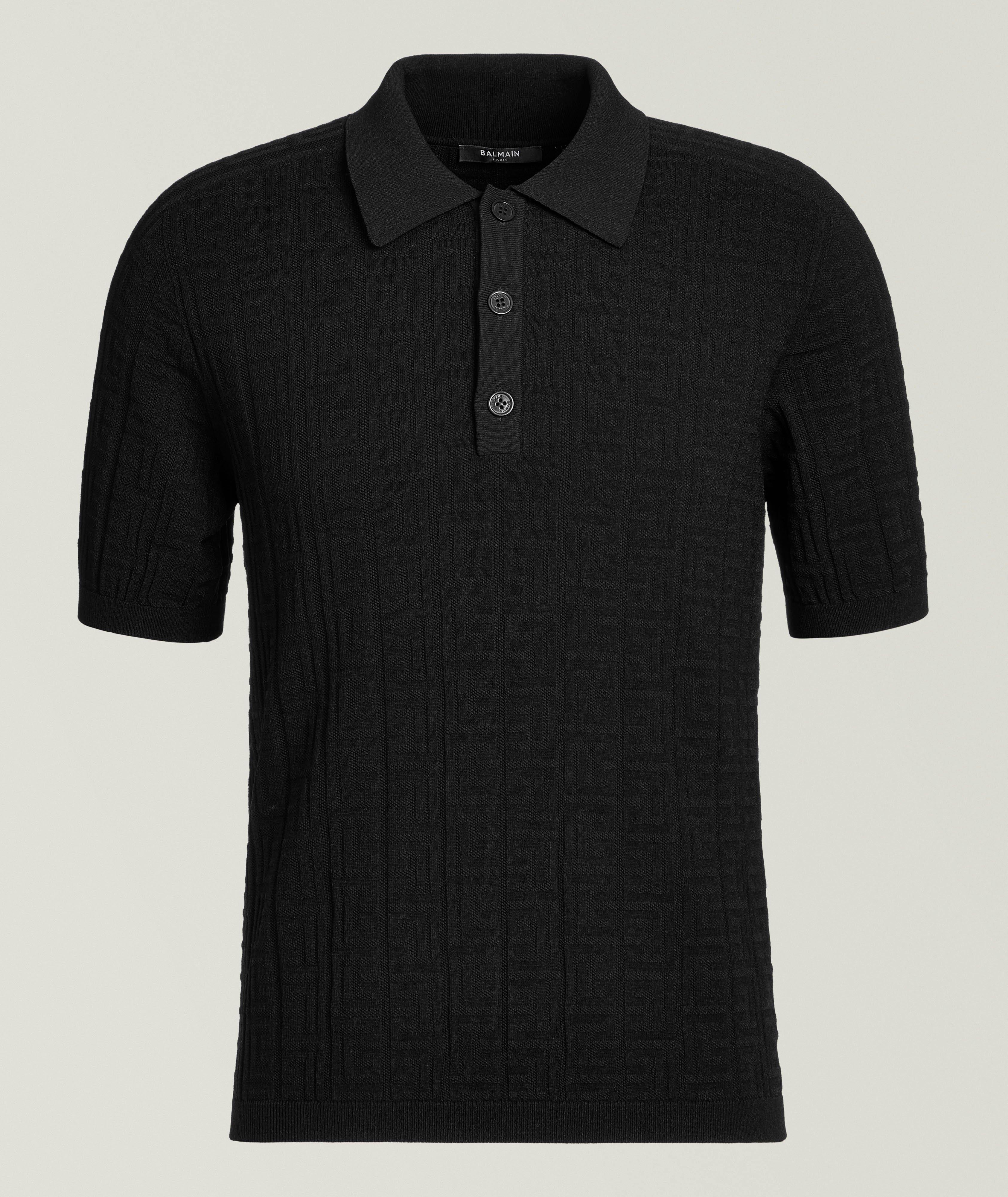 Polo en tricot technique image 0
