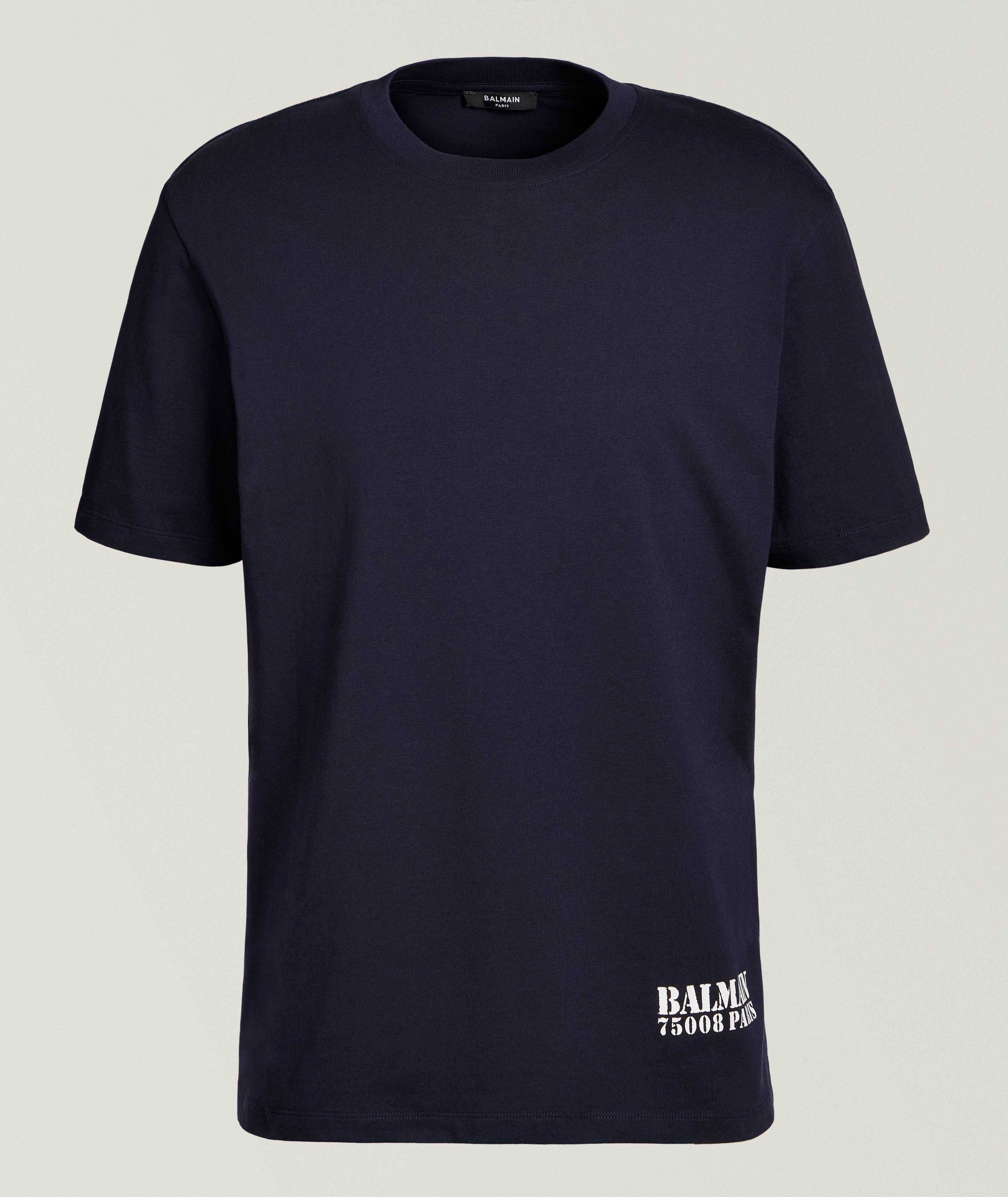Stamp Logo Graphic Cotton T-Shirt  image 0