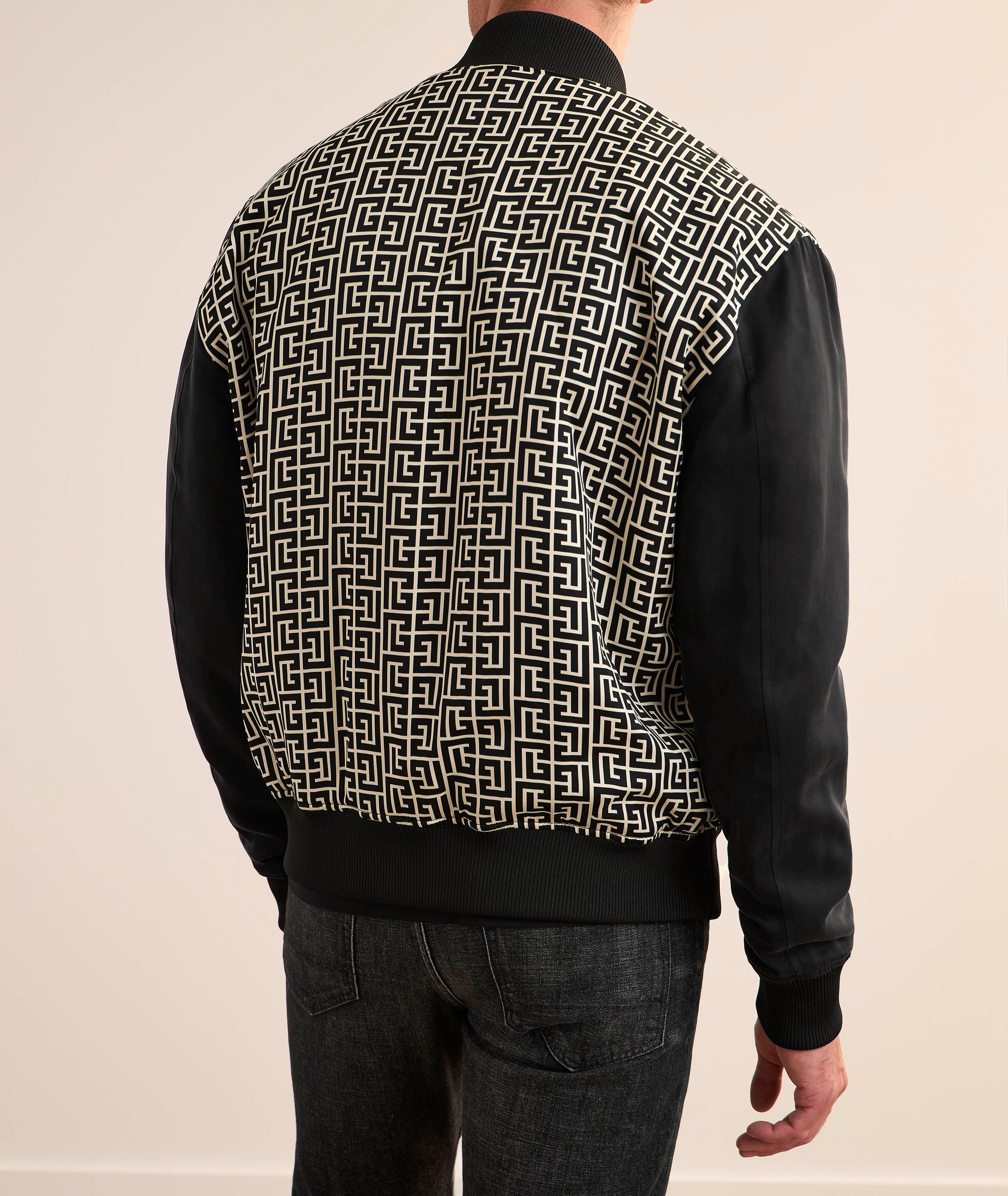 Balmain Monogram Varsity Jacket | Coats | Harry Rosen