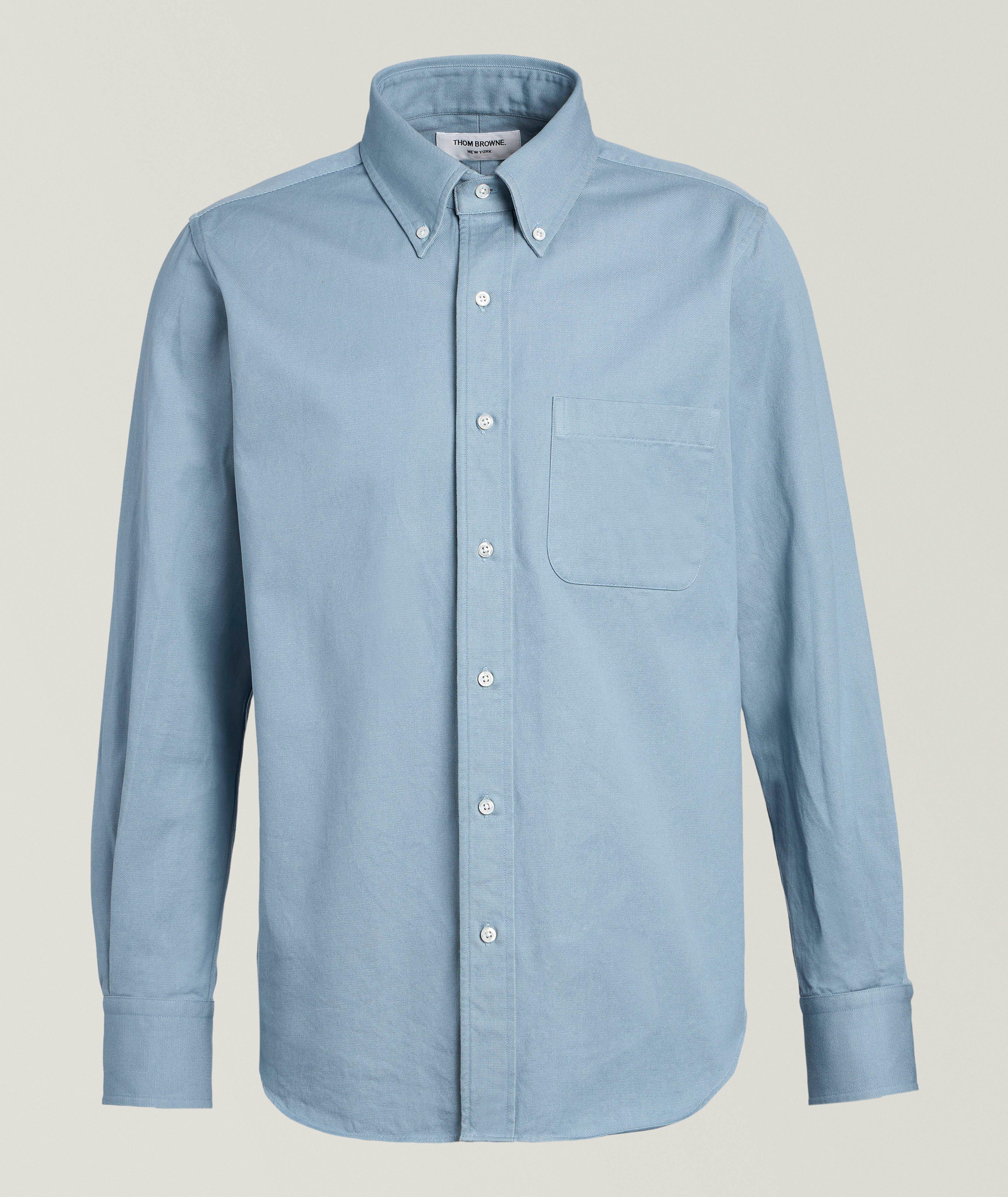TB LS LT BLU DNM SHRT image 0