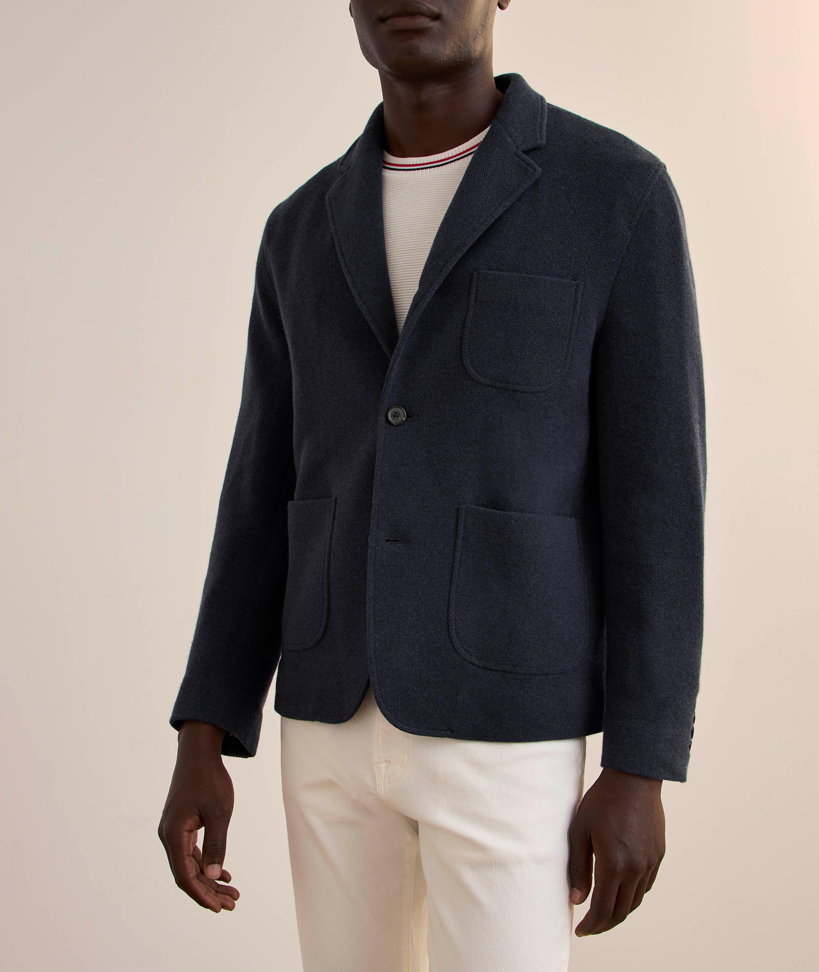 Wool-Silk-Cashmere Sack Sport Jacket  image 1