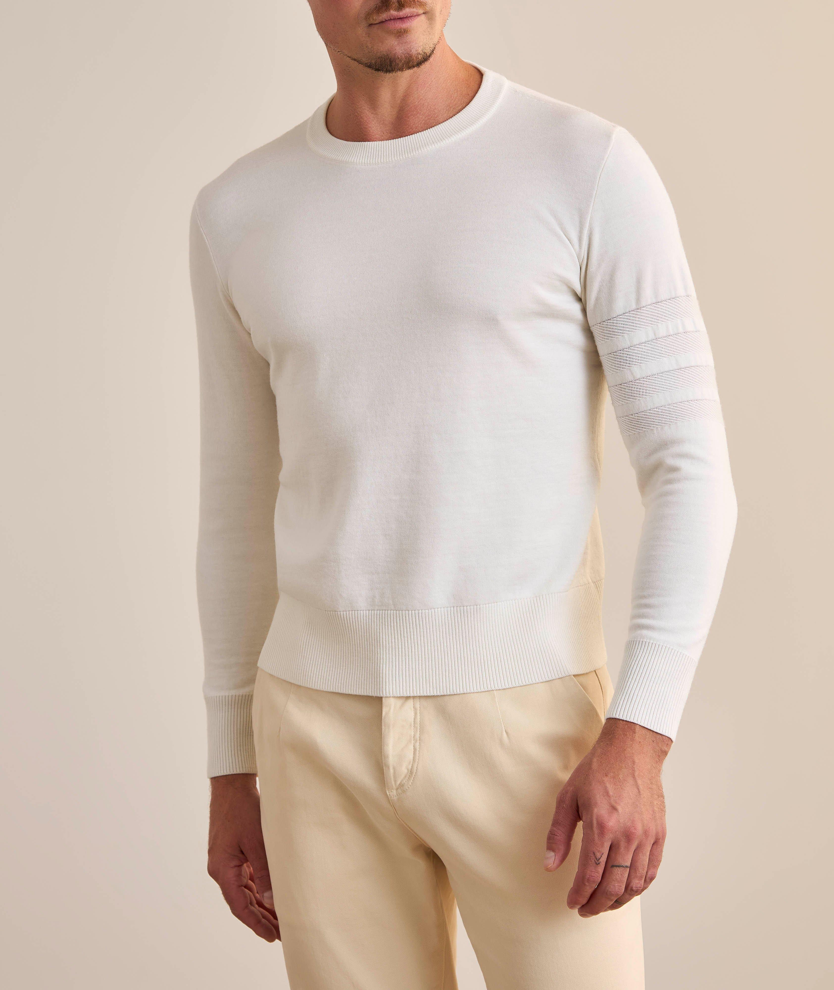 4-Bar Double Face Wool-Blend Sweater image 1