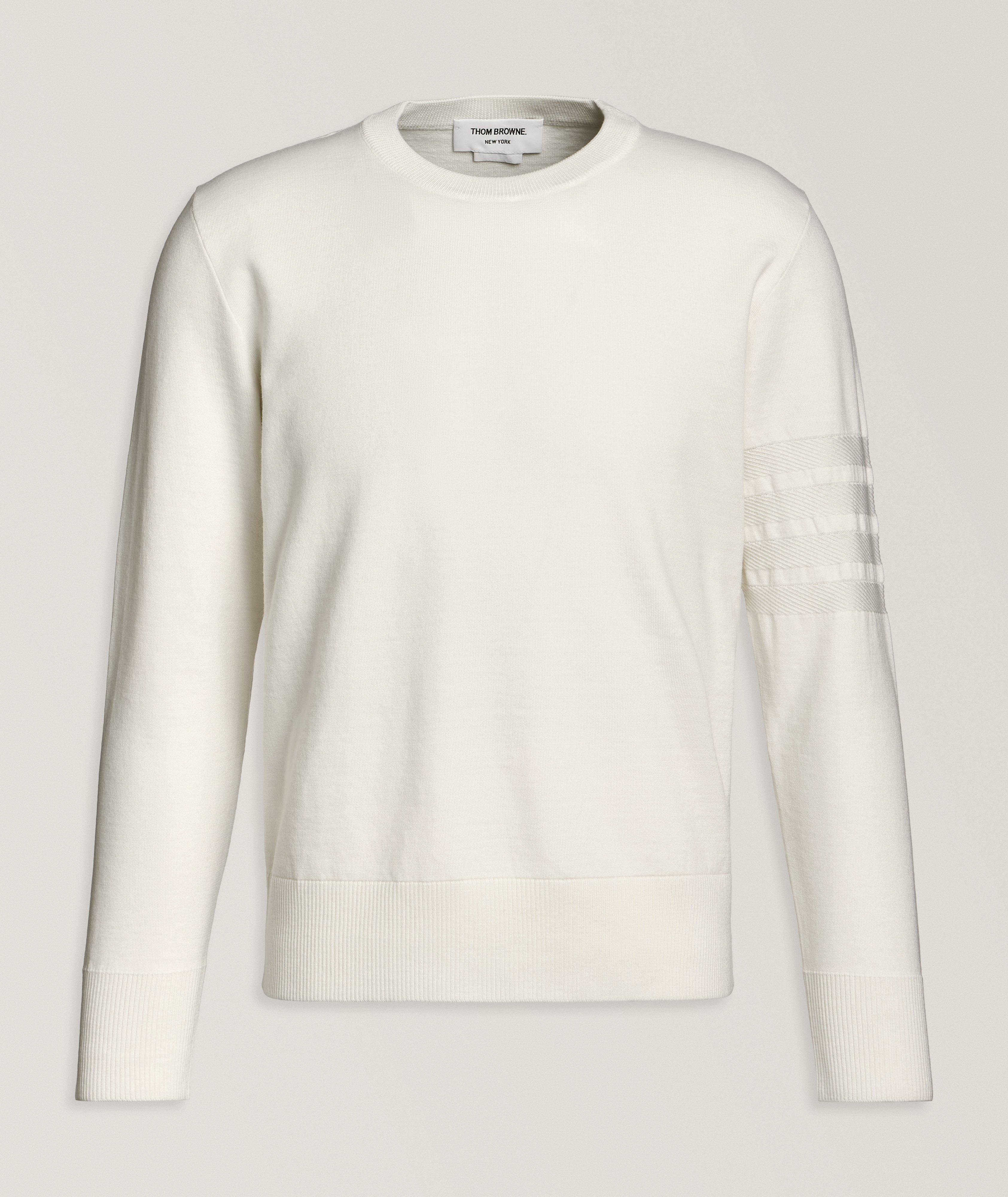 4-Bar Double Face Wool-Blend Sweater image 0