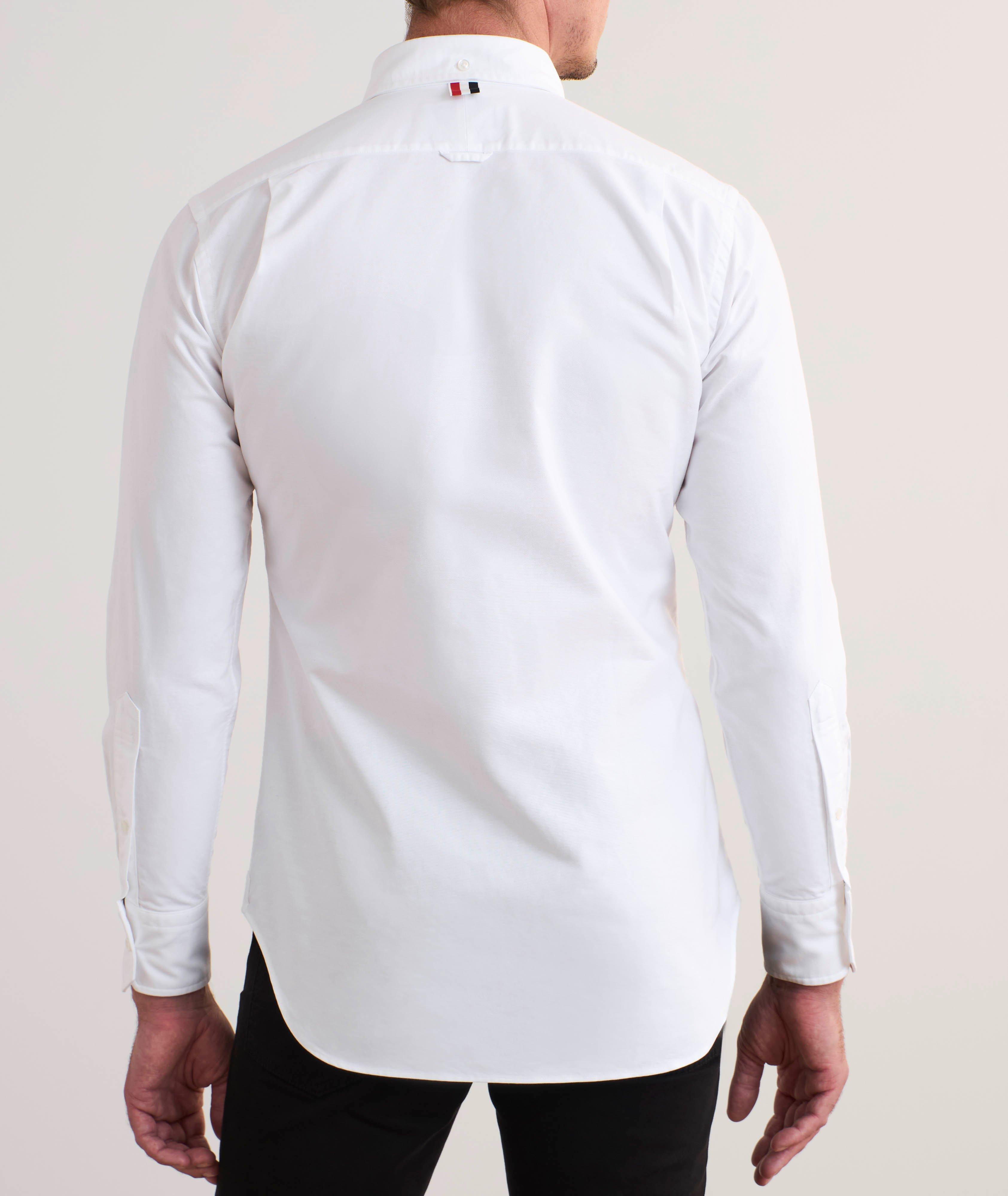 Chemise rayée en toile oxford image 2