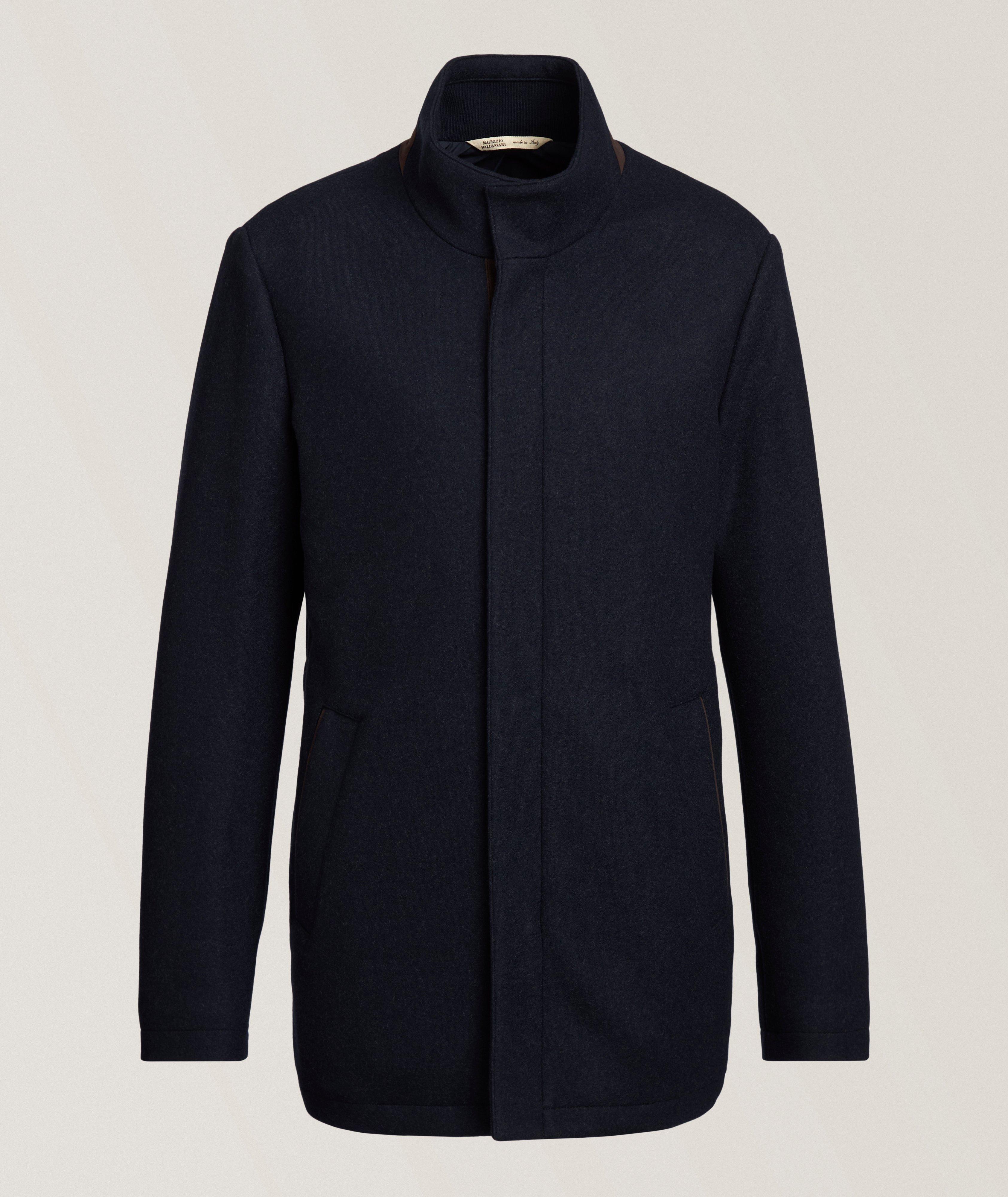 Wool-Blend Car Coat image 0