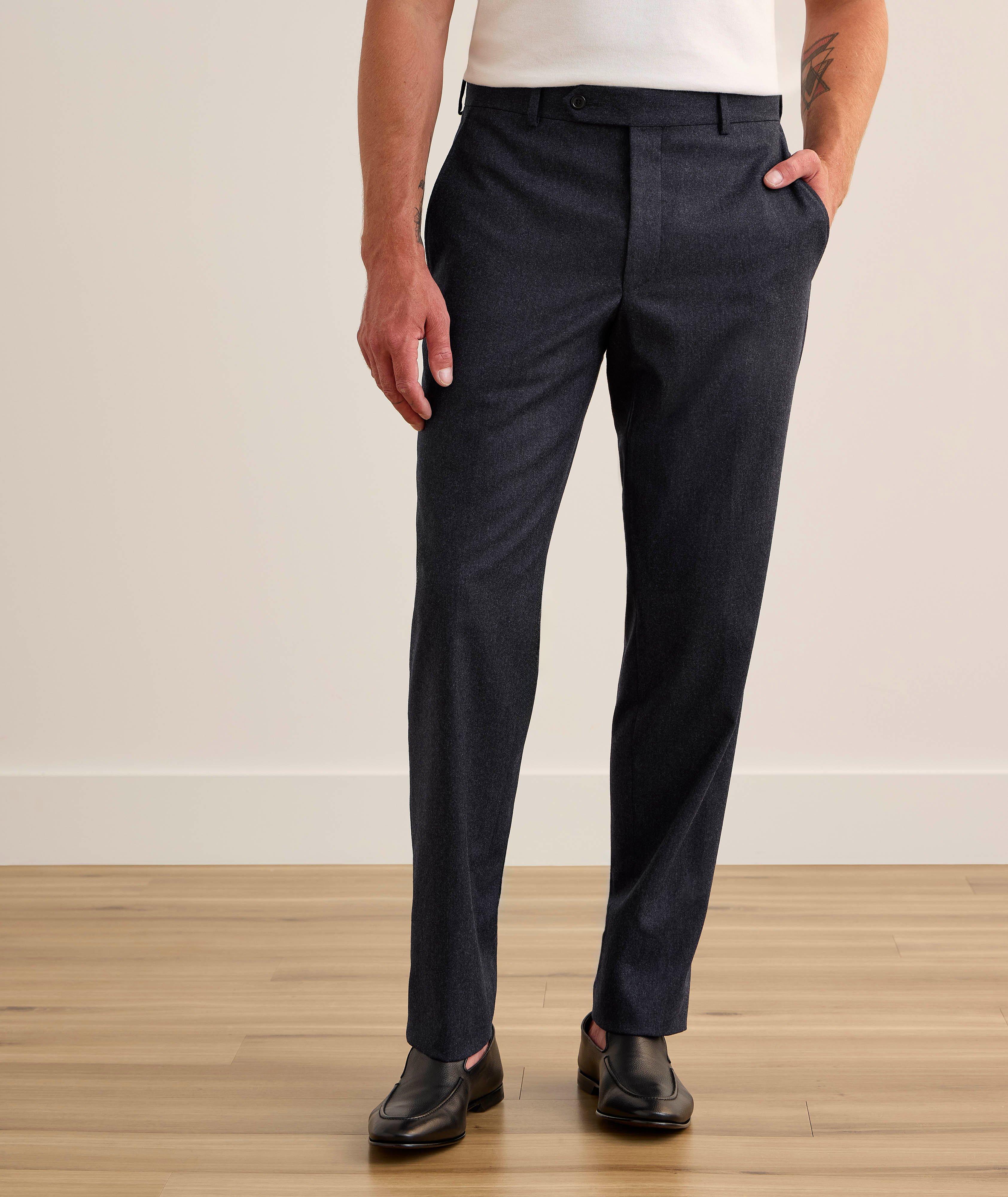 V-62 Brushed Flannel Dress Pants image 1