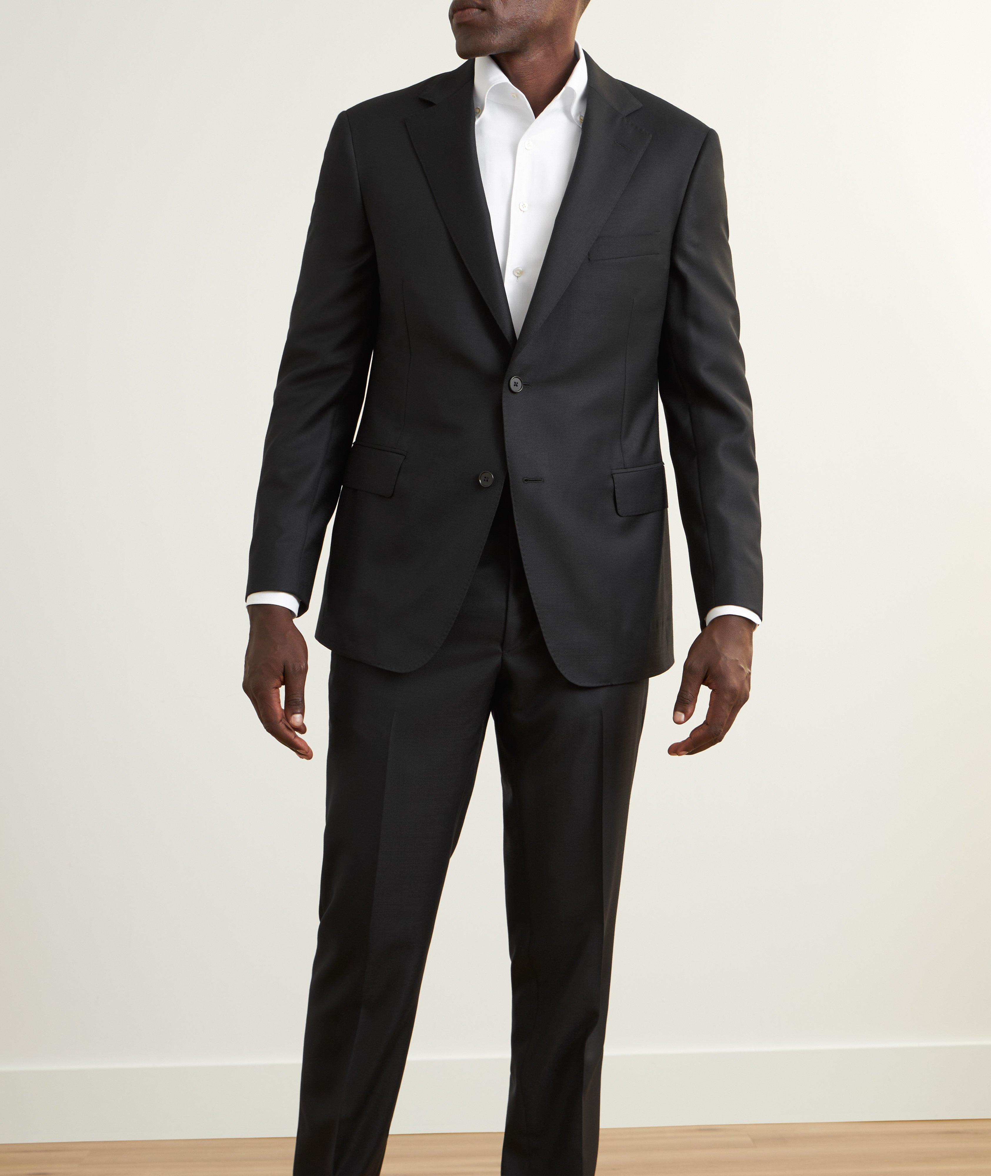 Textured Wool Suit image 1