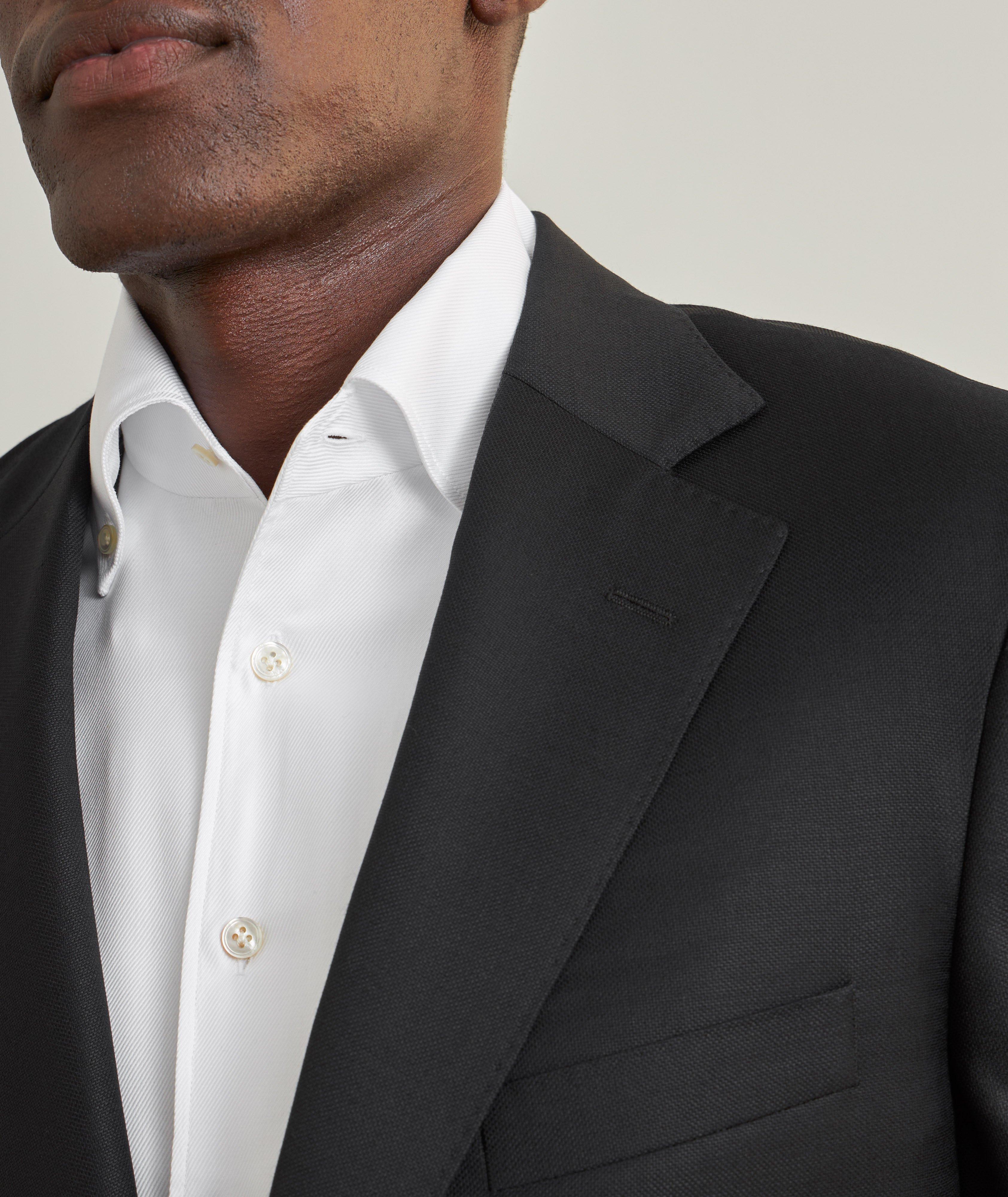 Textured Wool Suit image 3