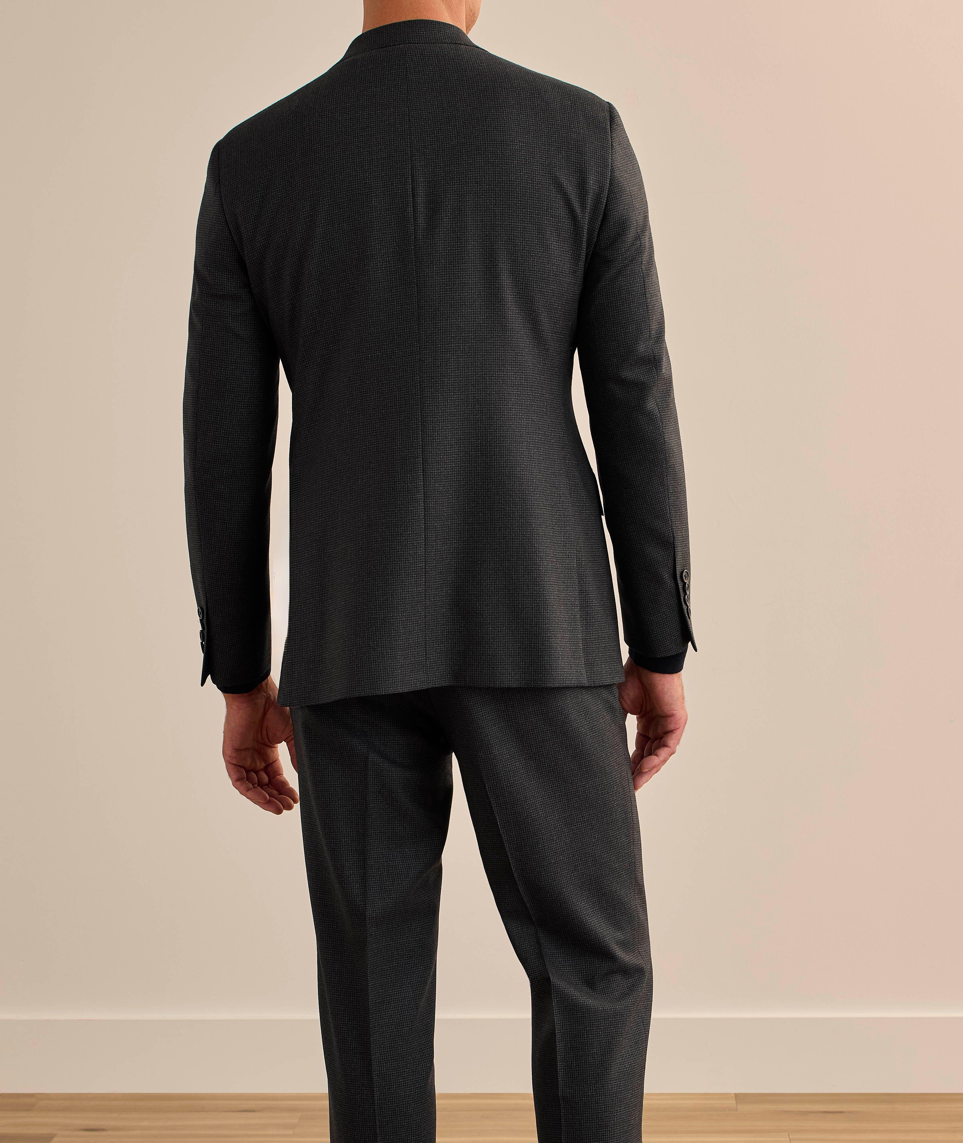 Cosmo Micro-Check Wool Suit image 2