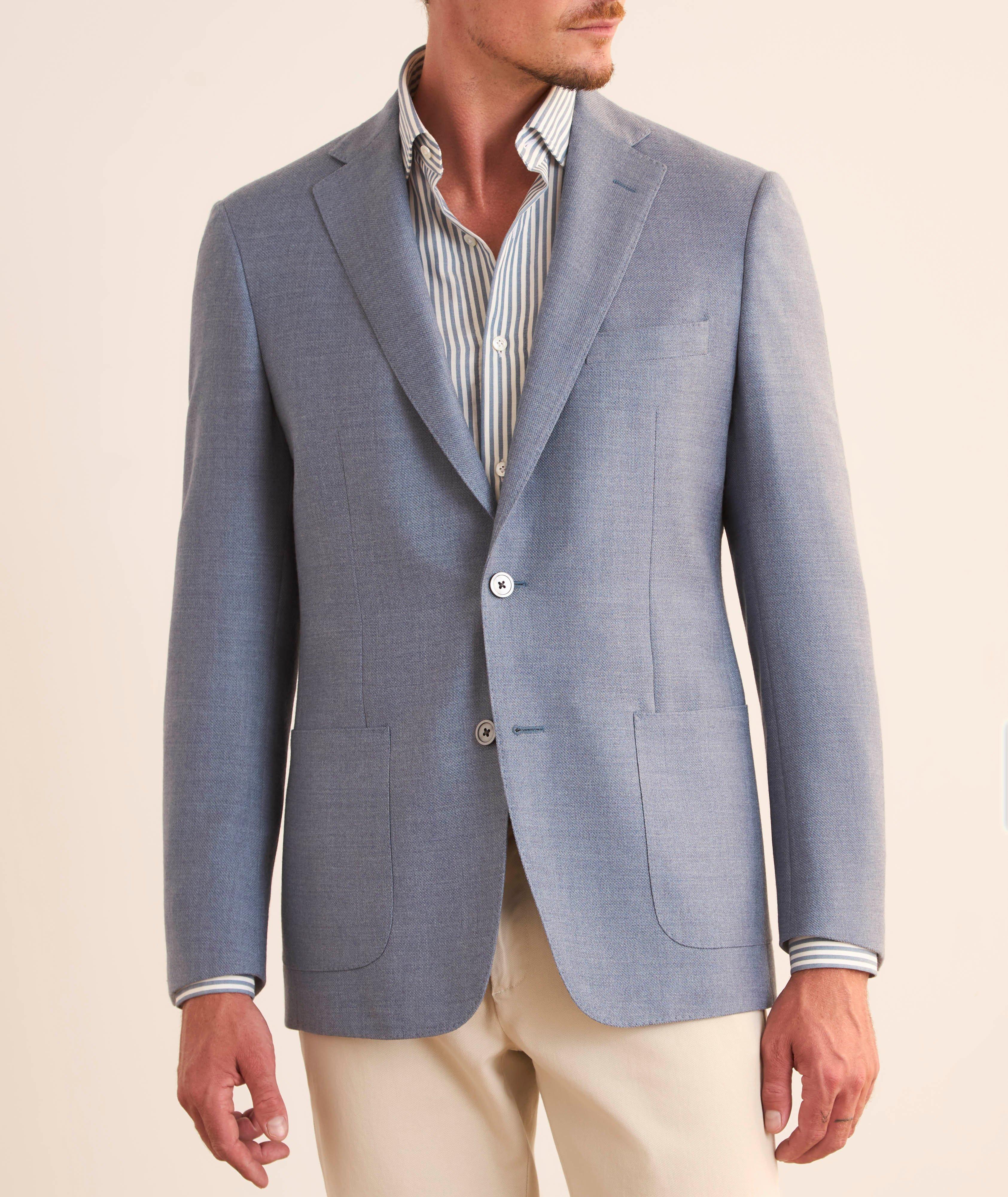 Cosmo Hopsack Wool-Cashmere Sport Jacket image 1