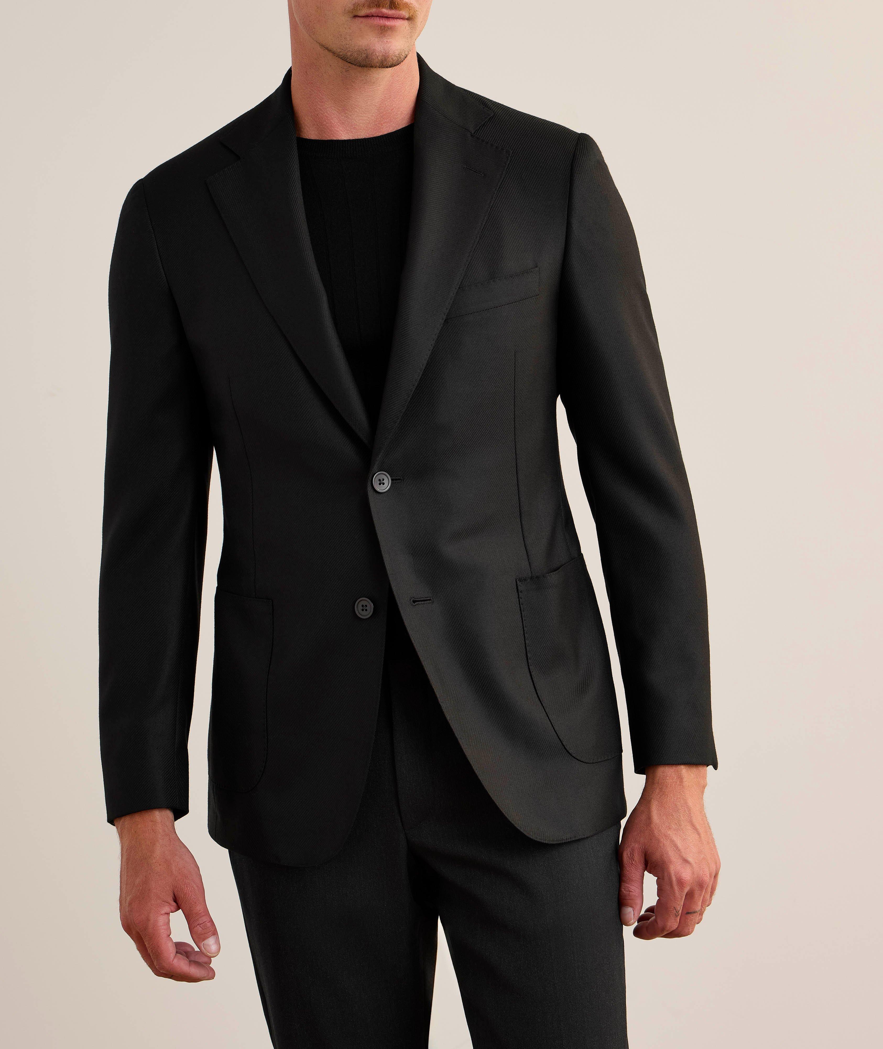 Veston Madison en twill de laine et de cachemire image 1