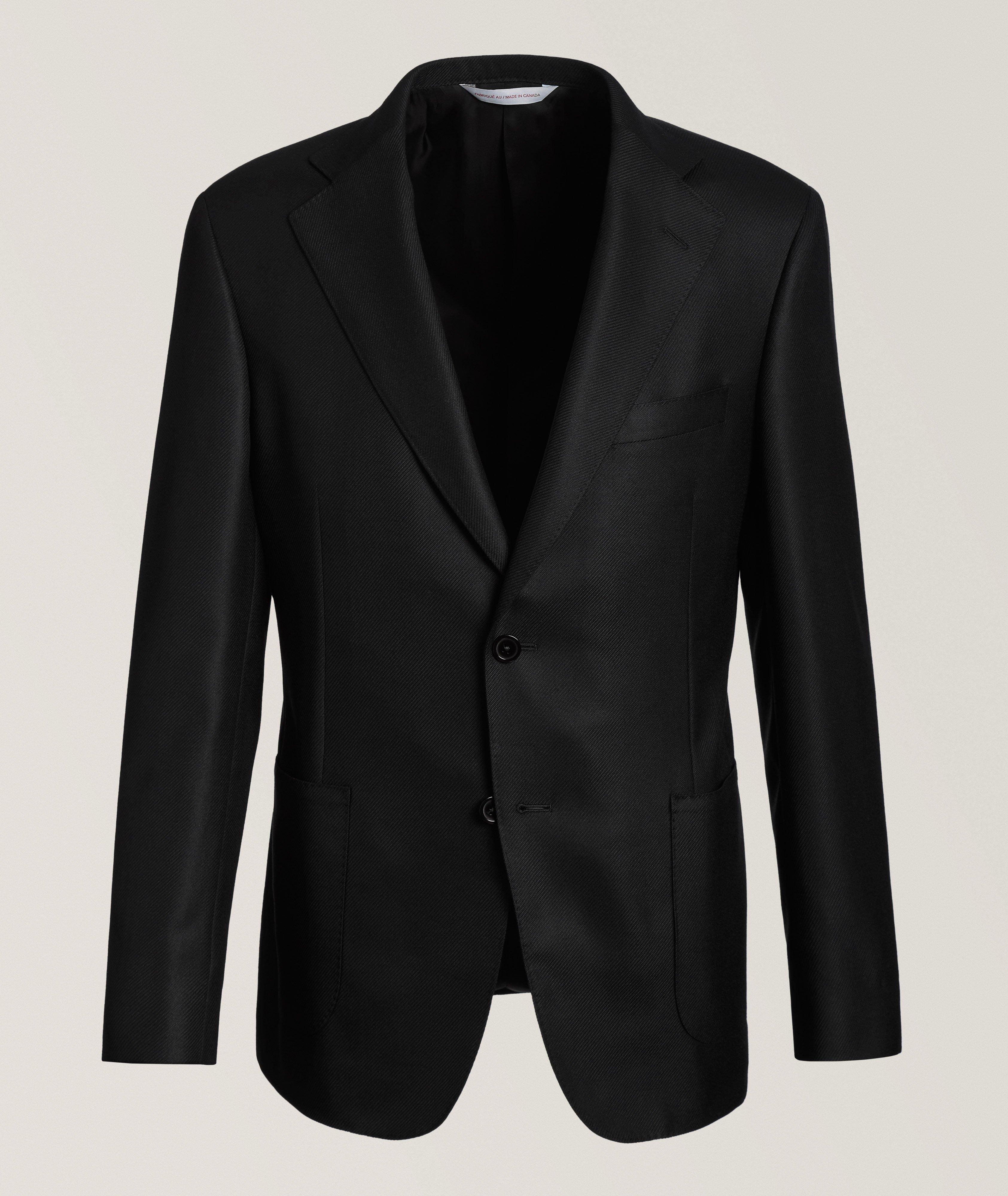 Veston Madison en twill de laine et de cachemire image 0