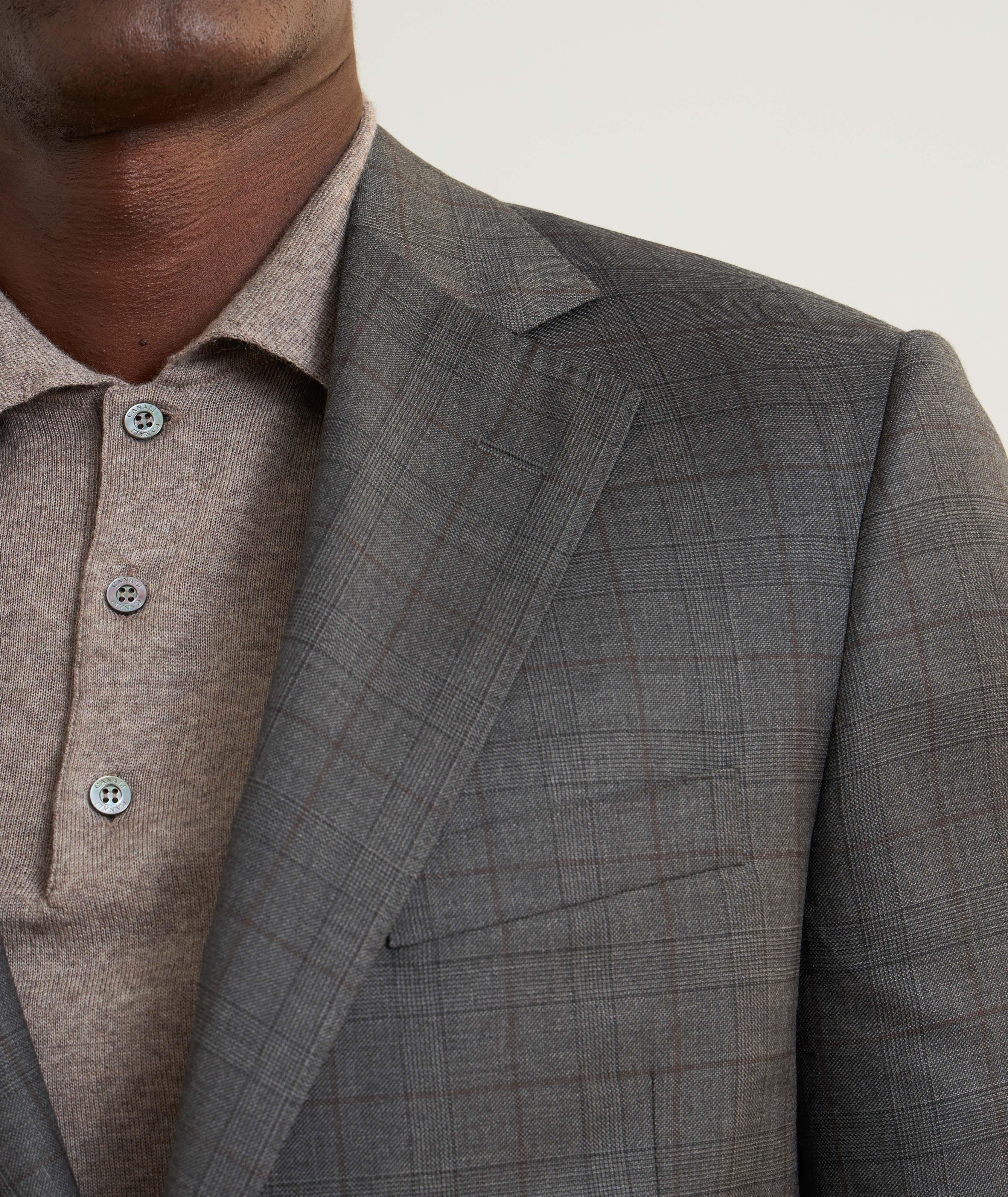 Madison Check Wool Suit image 3