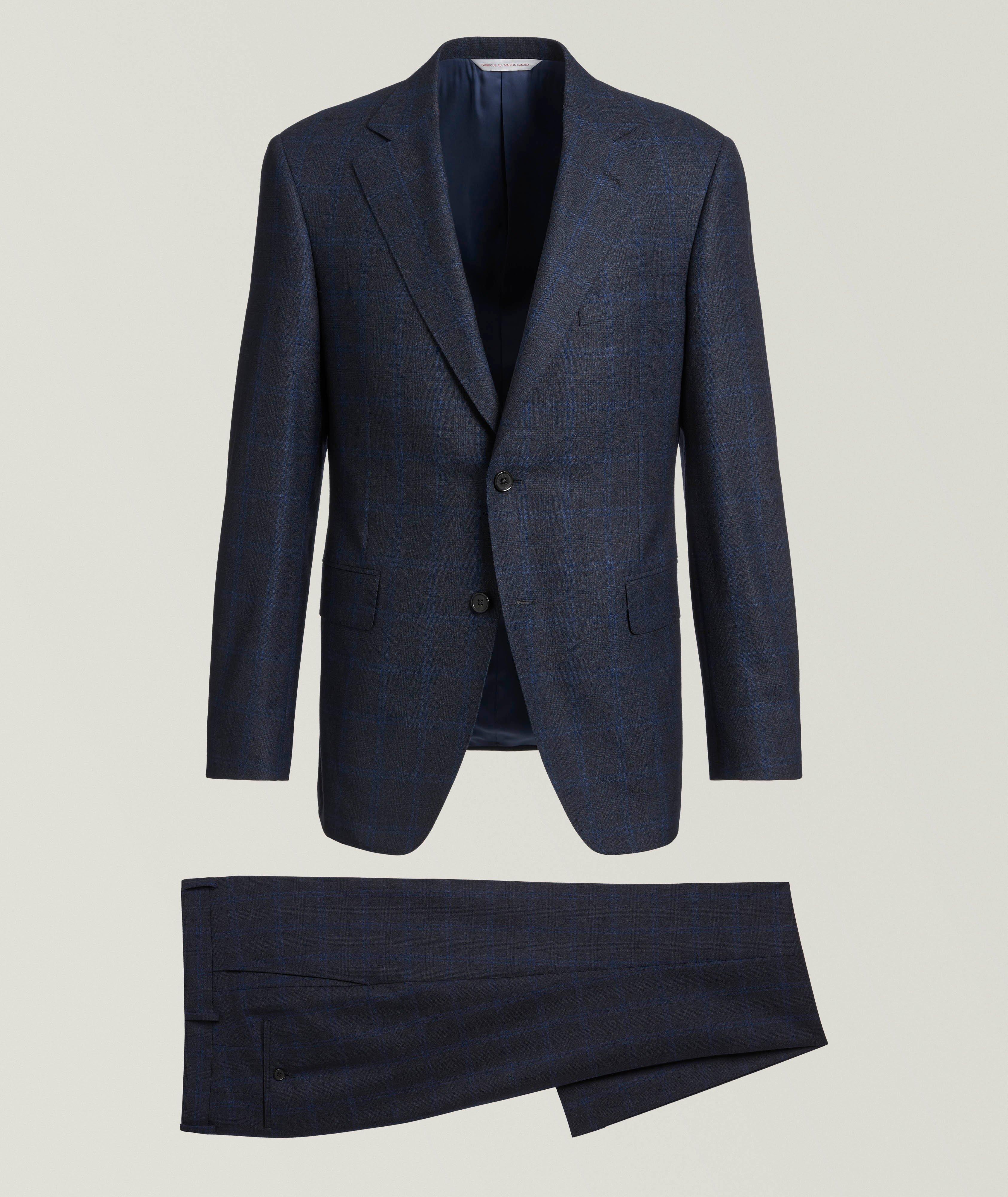 Tonal Check Wool Suit image 0