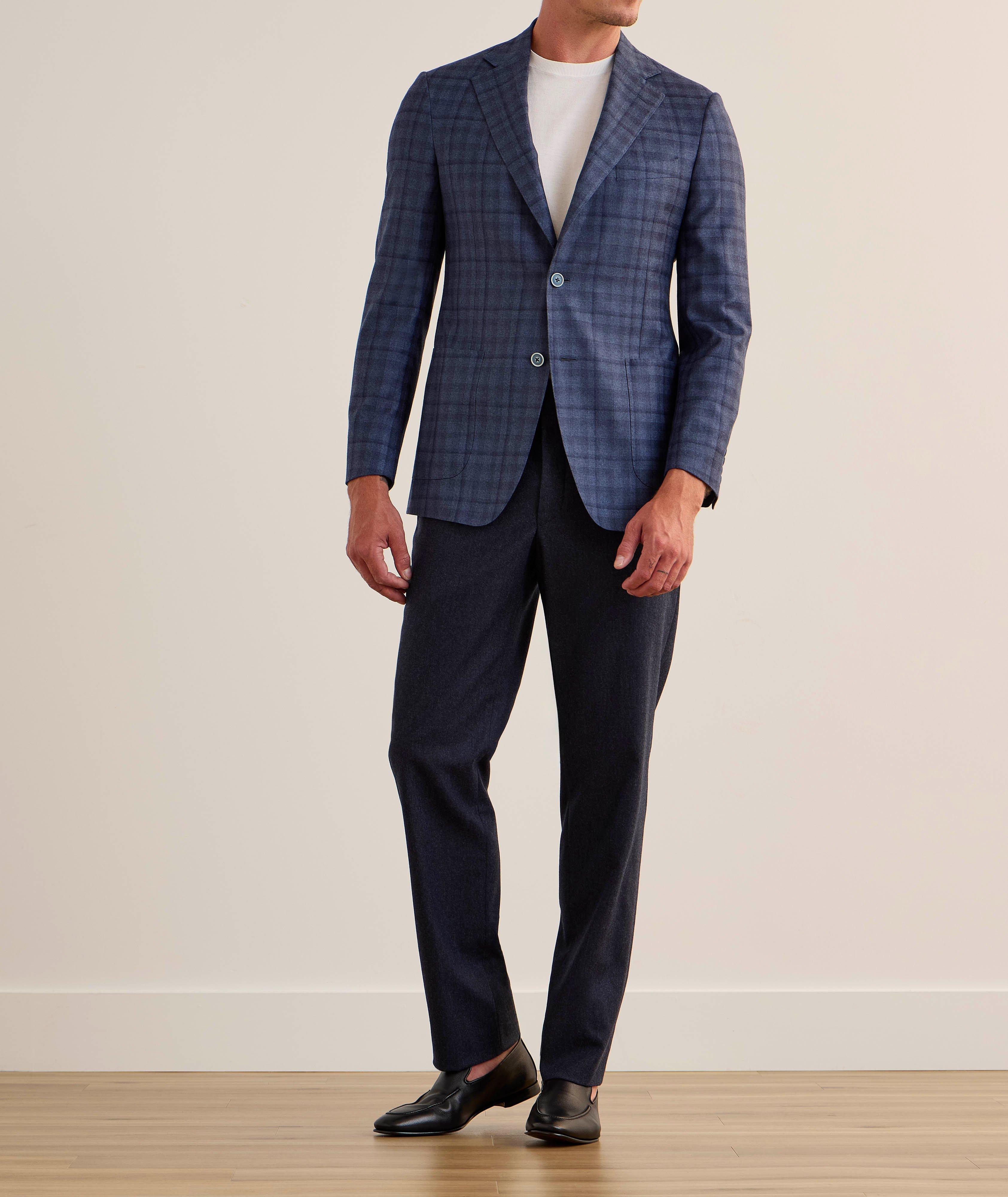Madison Plaid Wool Flannel Sport Jacket  image 3