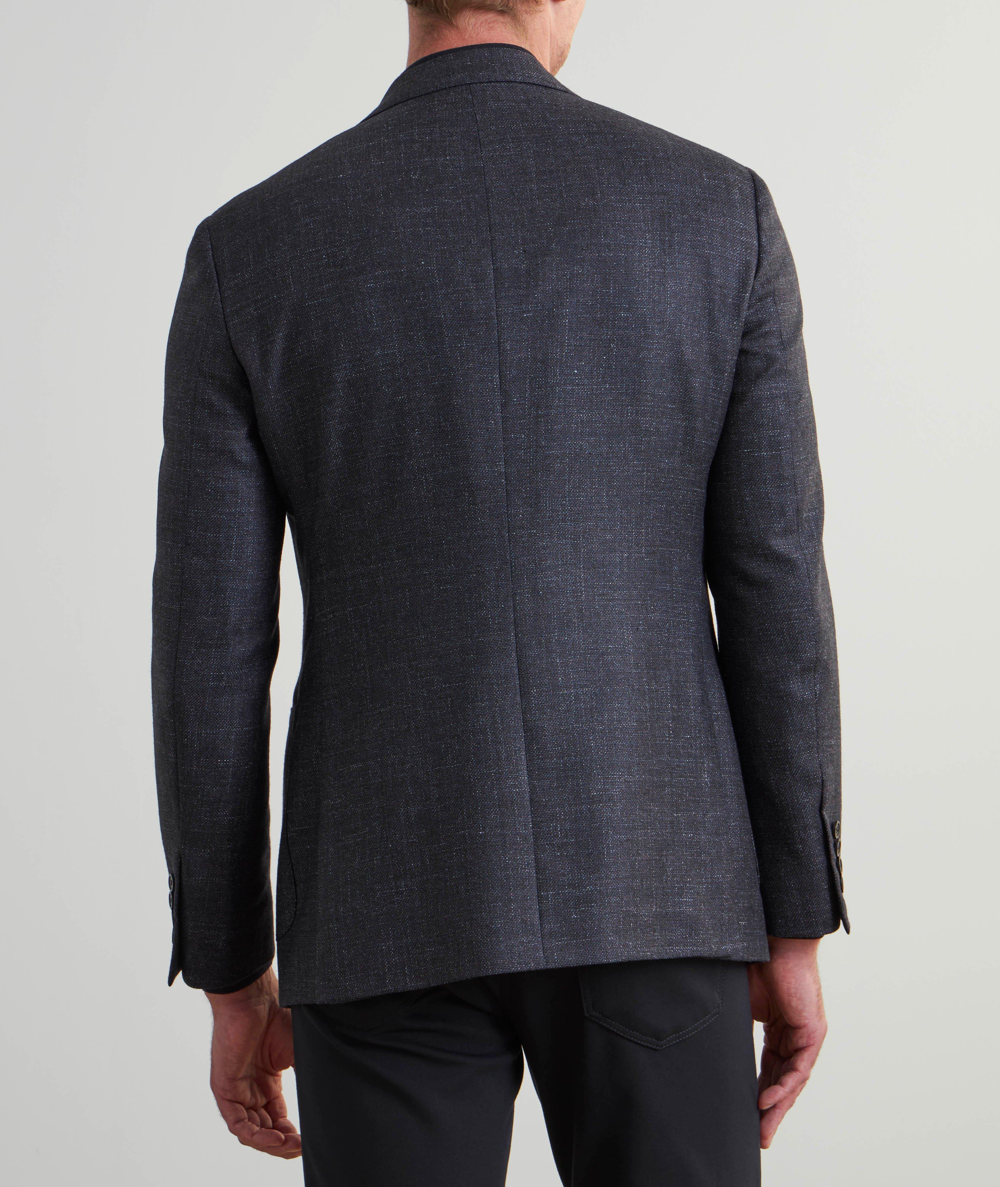 Mélange Wool-Silk-Cashmere Sport Jacket  image 1
