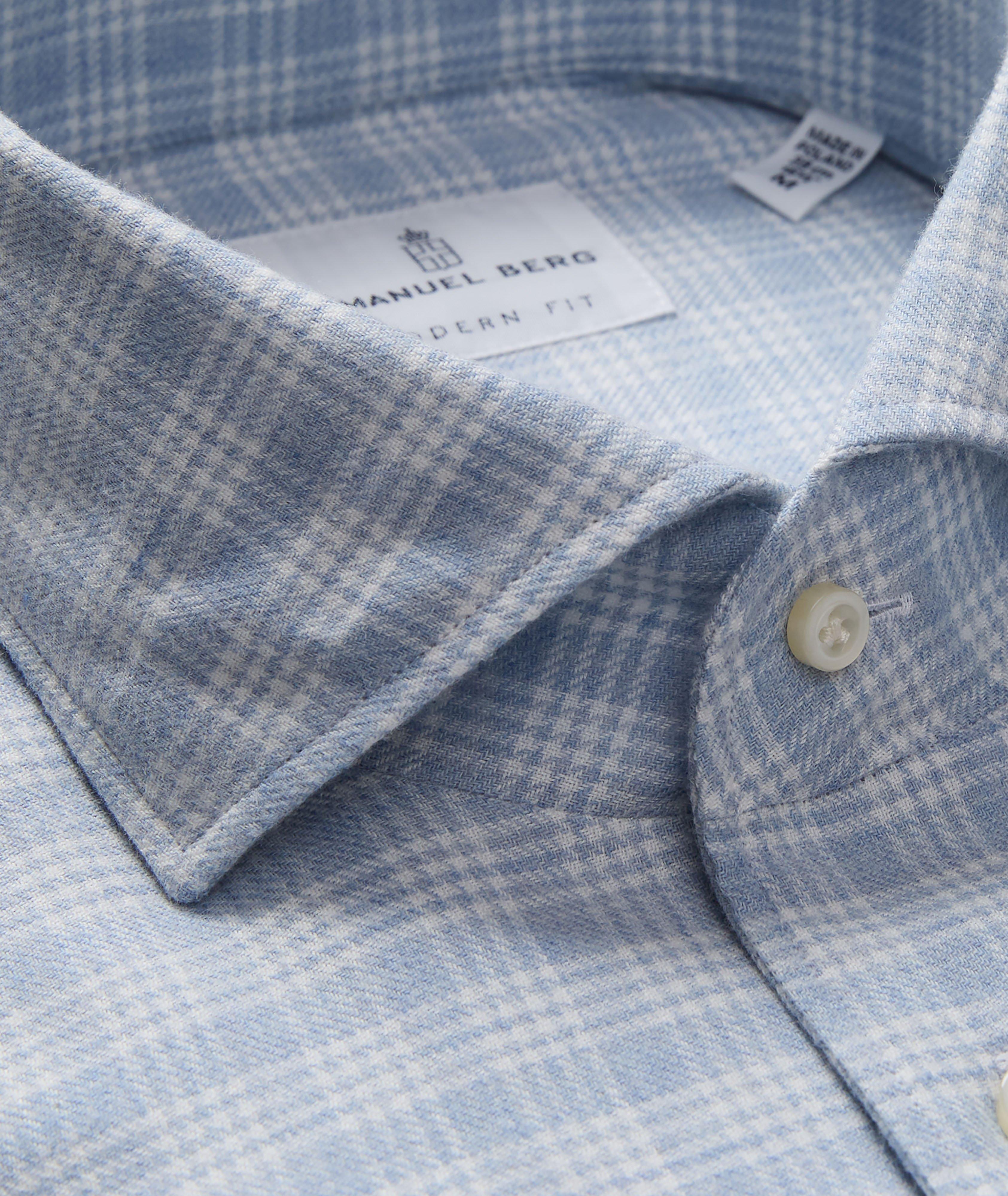Chemise en flanelle Prince de Galles Luxe image 1