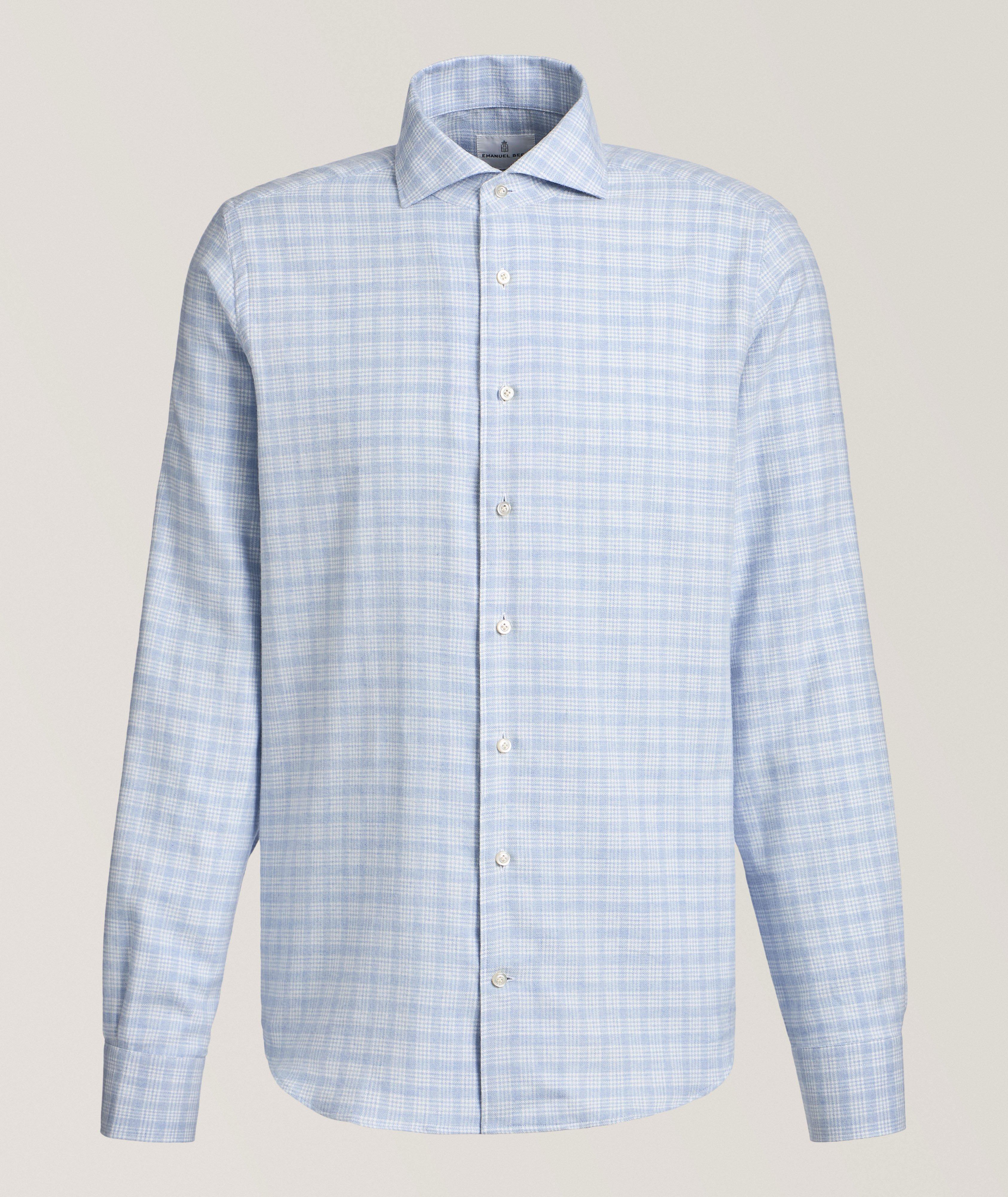 Chemise en flanelle Prince de Galles Luxe image 0