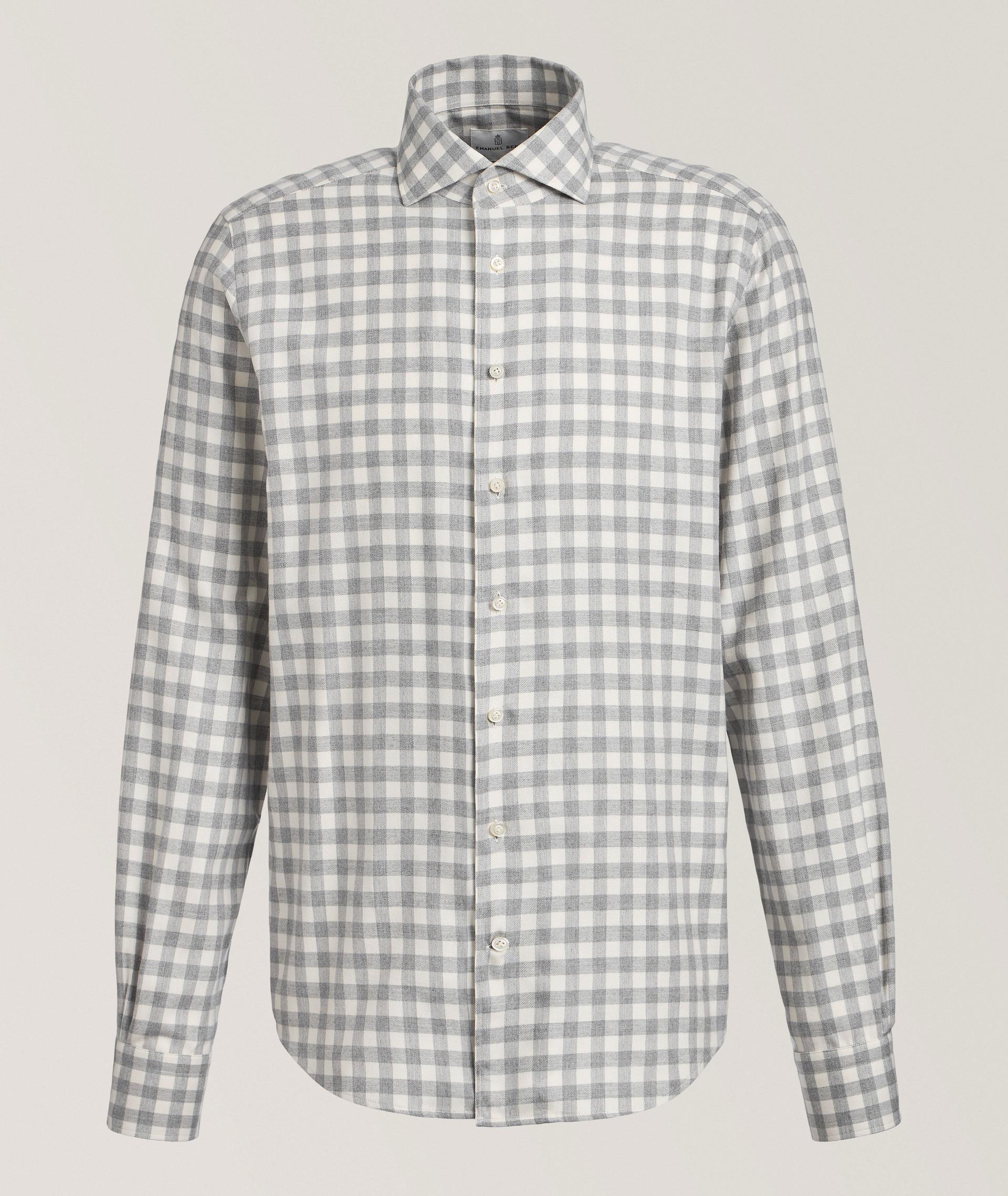 Chemise en flanelle à carreaux vichy image 0