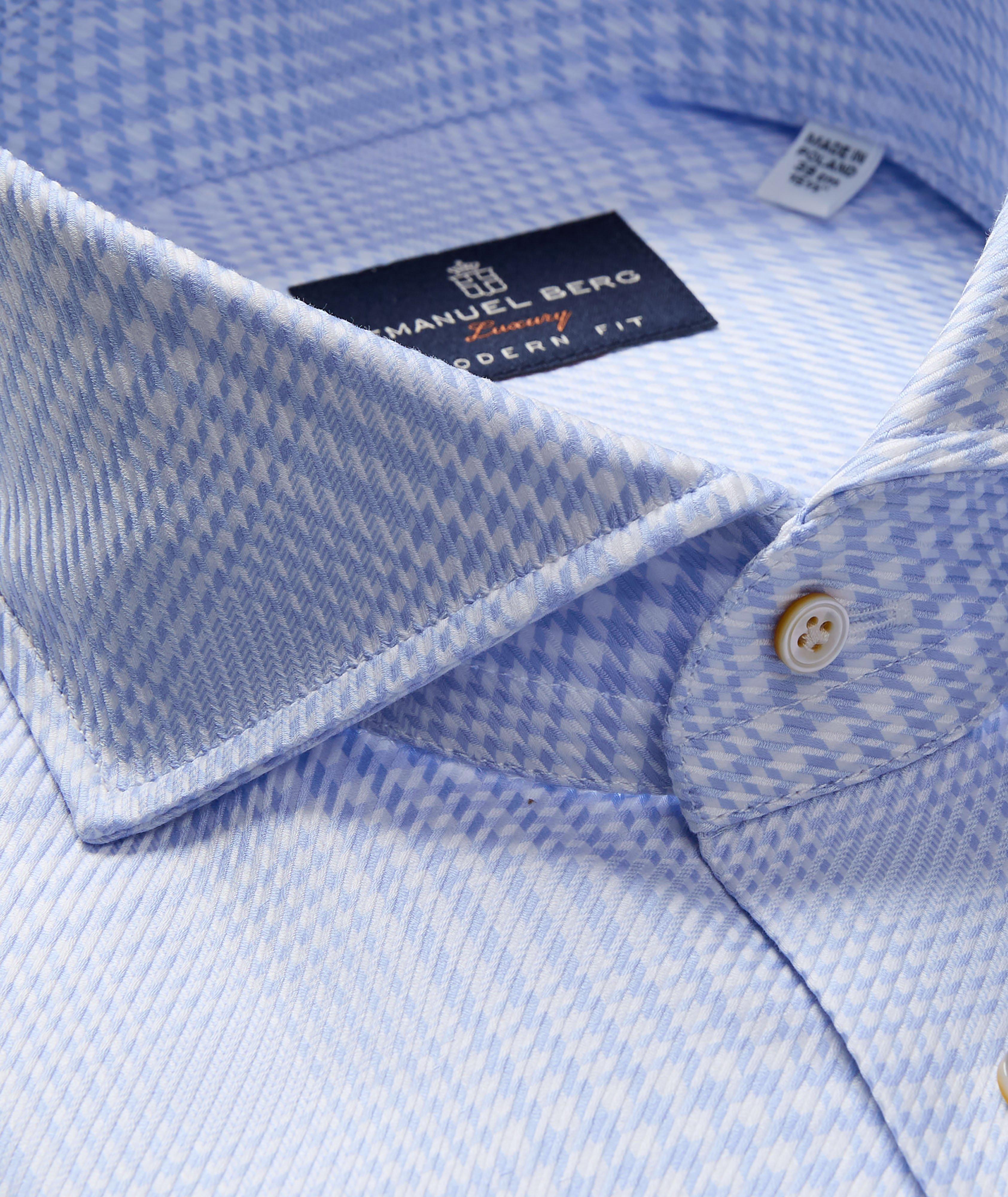 Premium Luxury Prince of Wales Dress Shirt  image 1