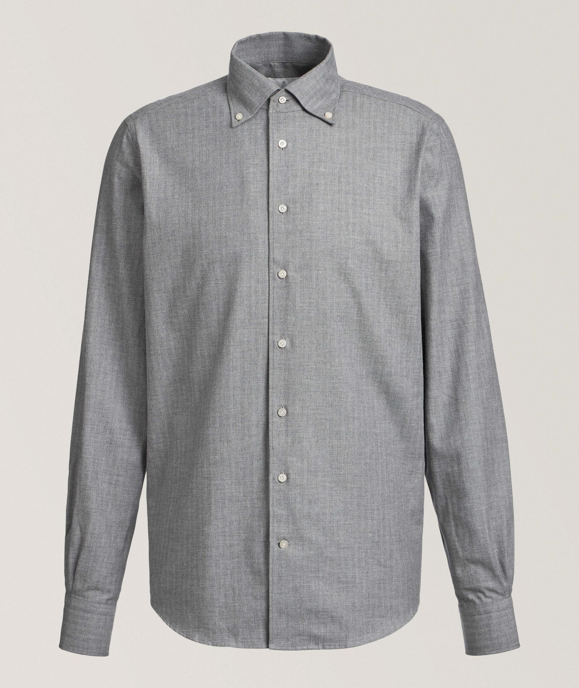 Bellagio Herringbone Luxe Flannel Shirt image 0