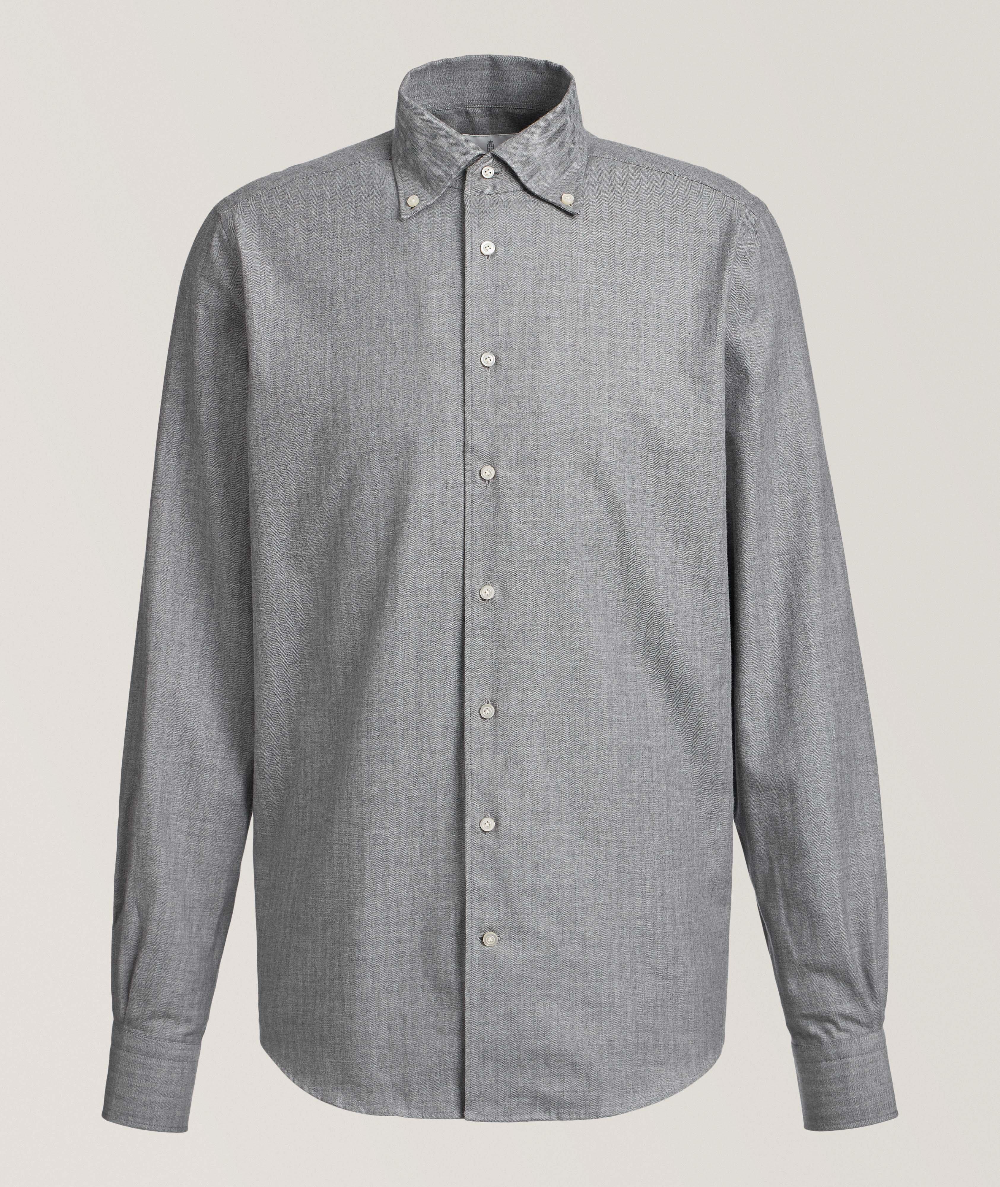 Chemise en flanelle de luxe à chevrons Bellagio image 0