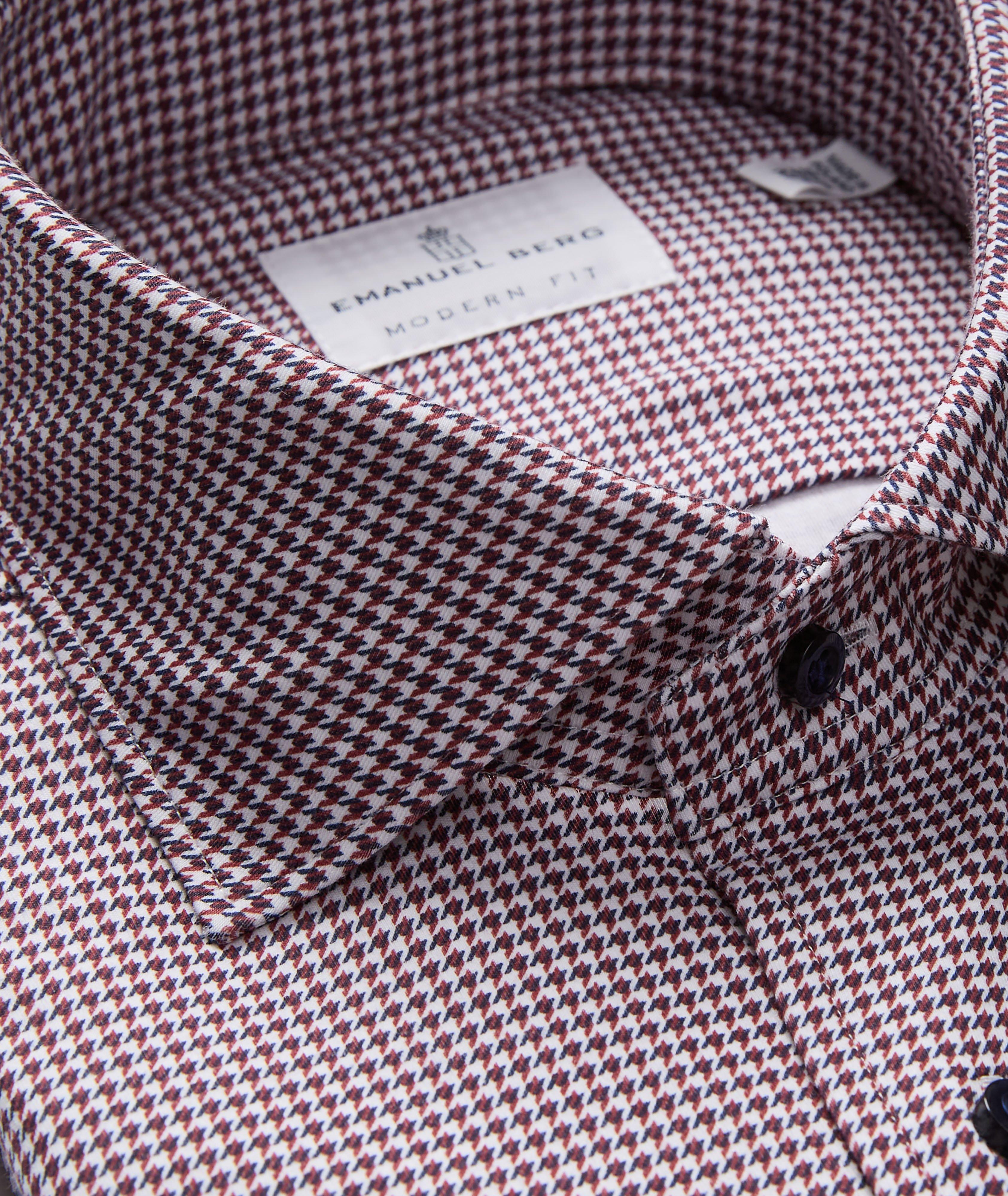 Byron Check 4Flex Stretch Dress Shirt image 1