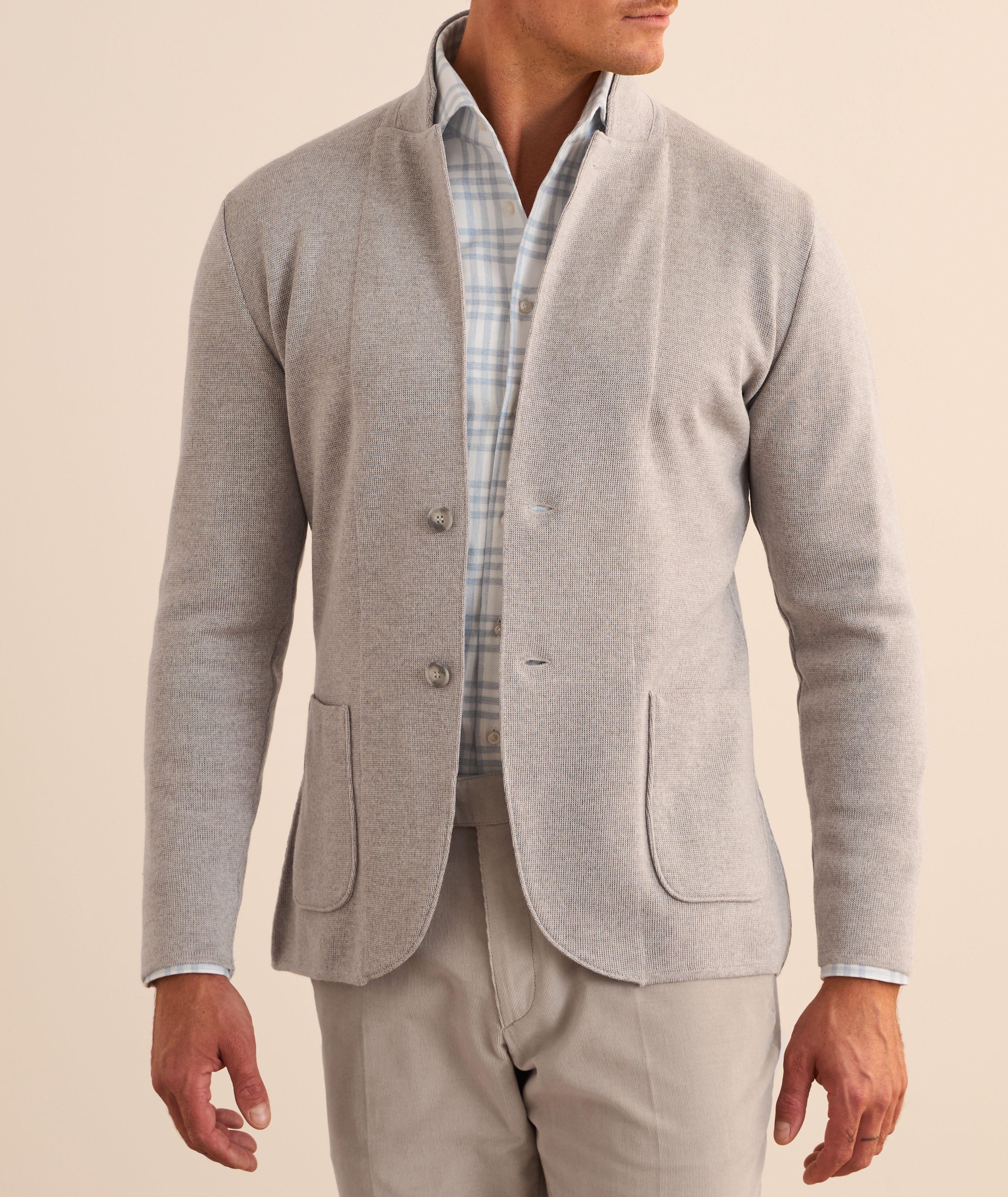 Cardigan en tricot de laine mérinos extrafine image 1