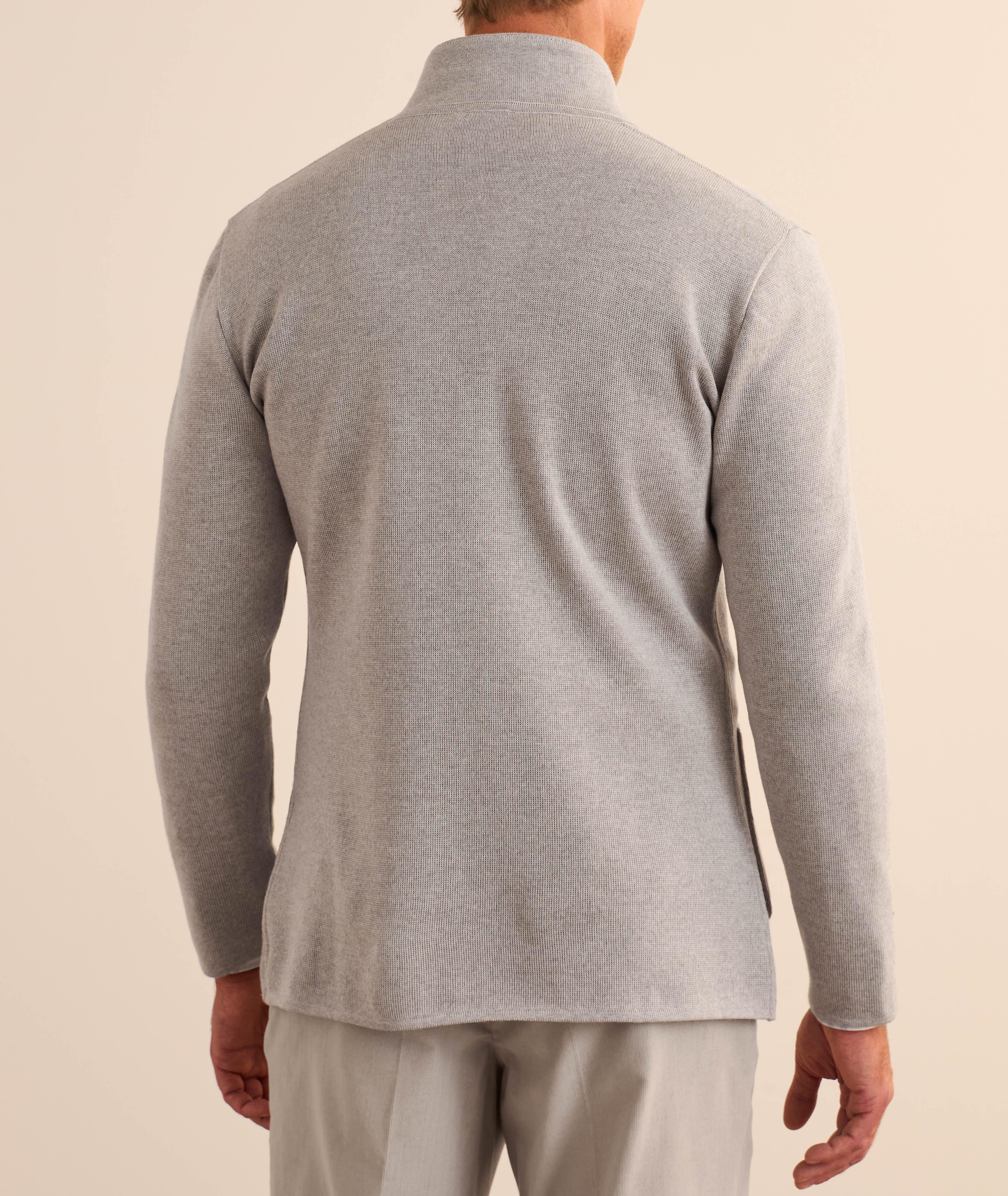 Cardigan en tricot de laine mérinos extrafine image 2