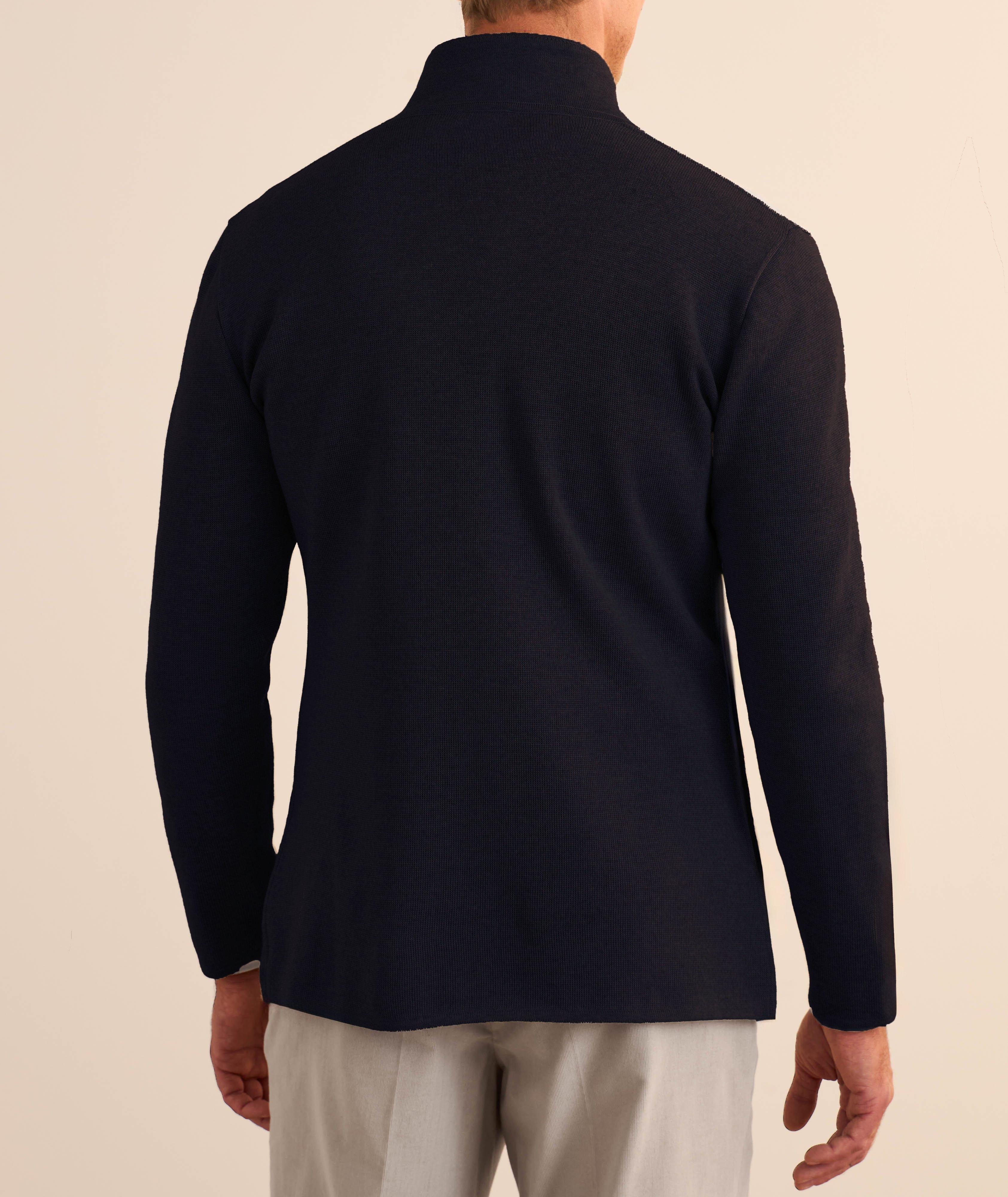 Extrafine Merino Wool Knit Cardigan  image 2
