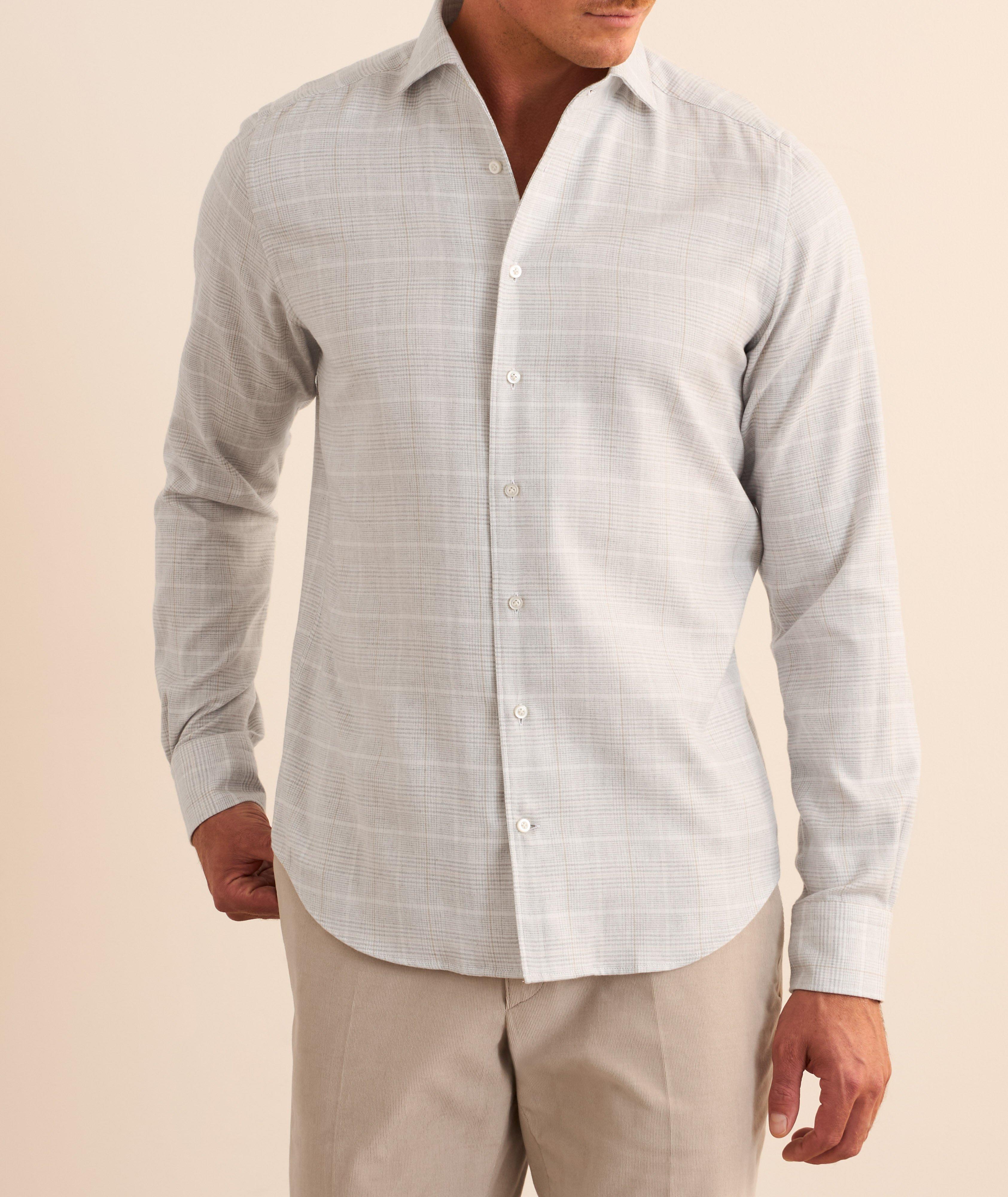 Prince of Wales Luxe Flannel Shirt image 2