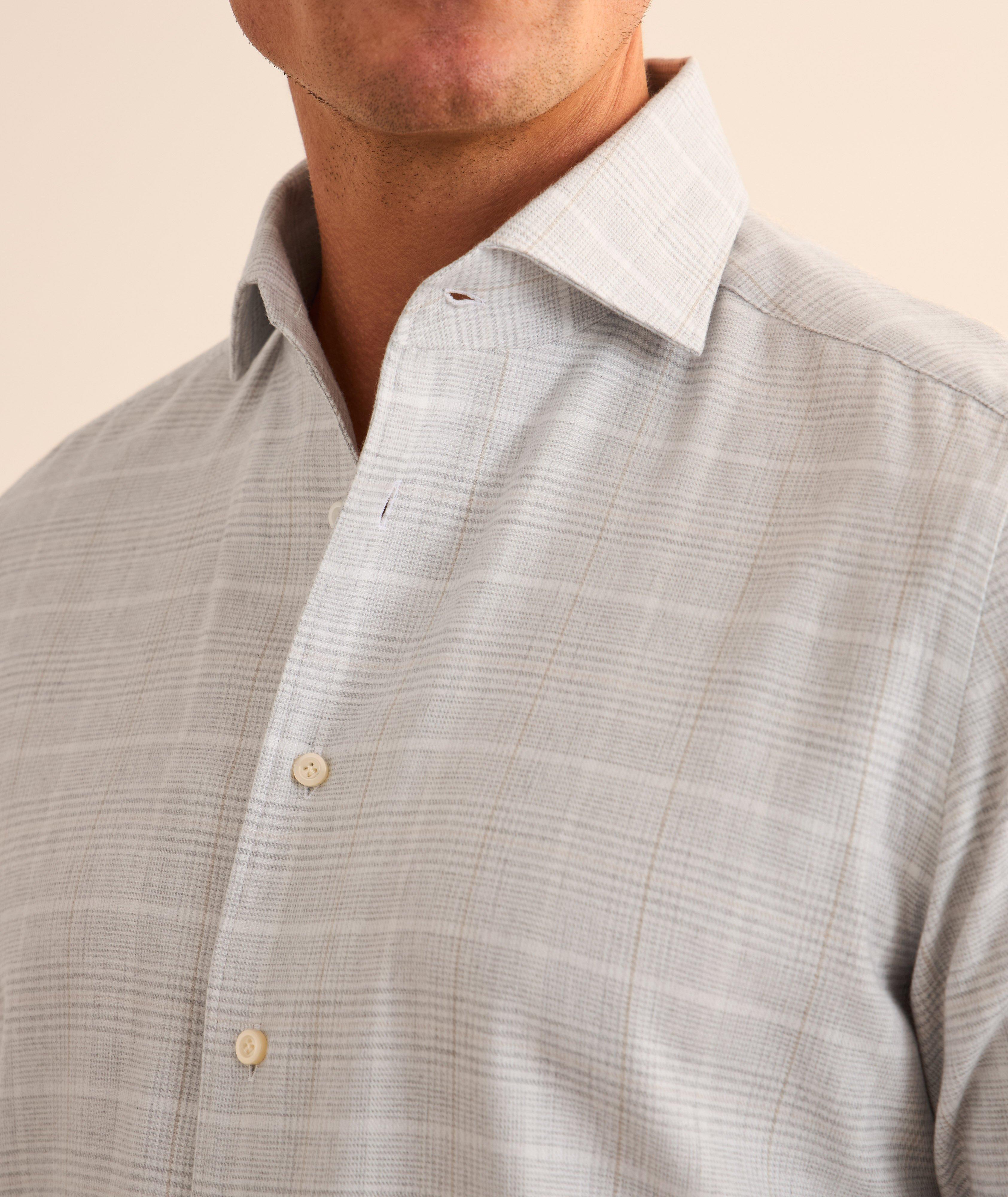 Prince of Wales Luxe Flannel Shirt image 4