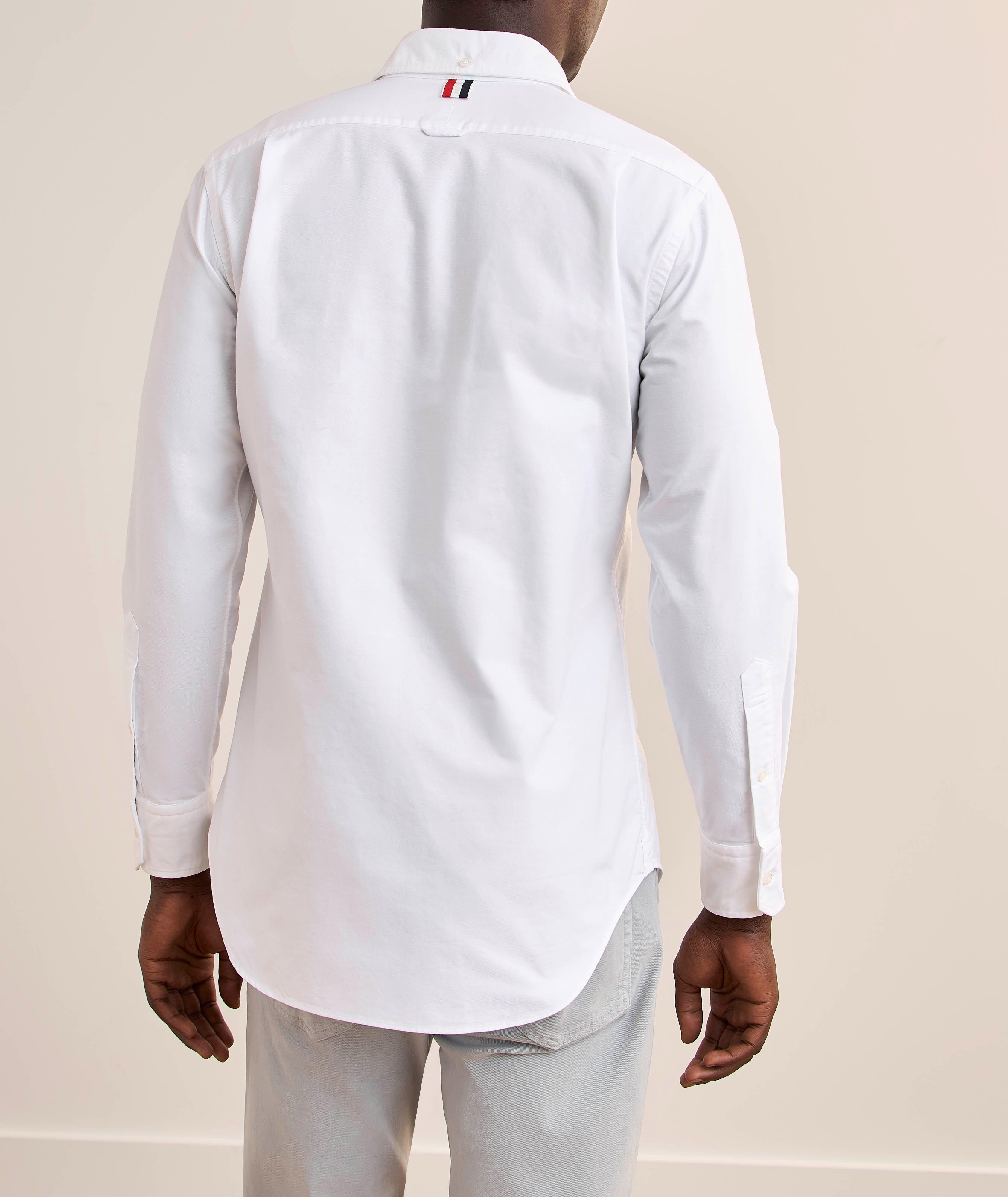 TB LS WHT SOLID OXFRD SHRT image 2