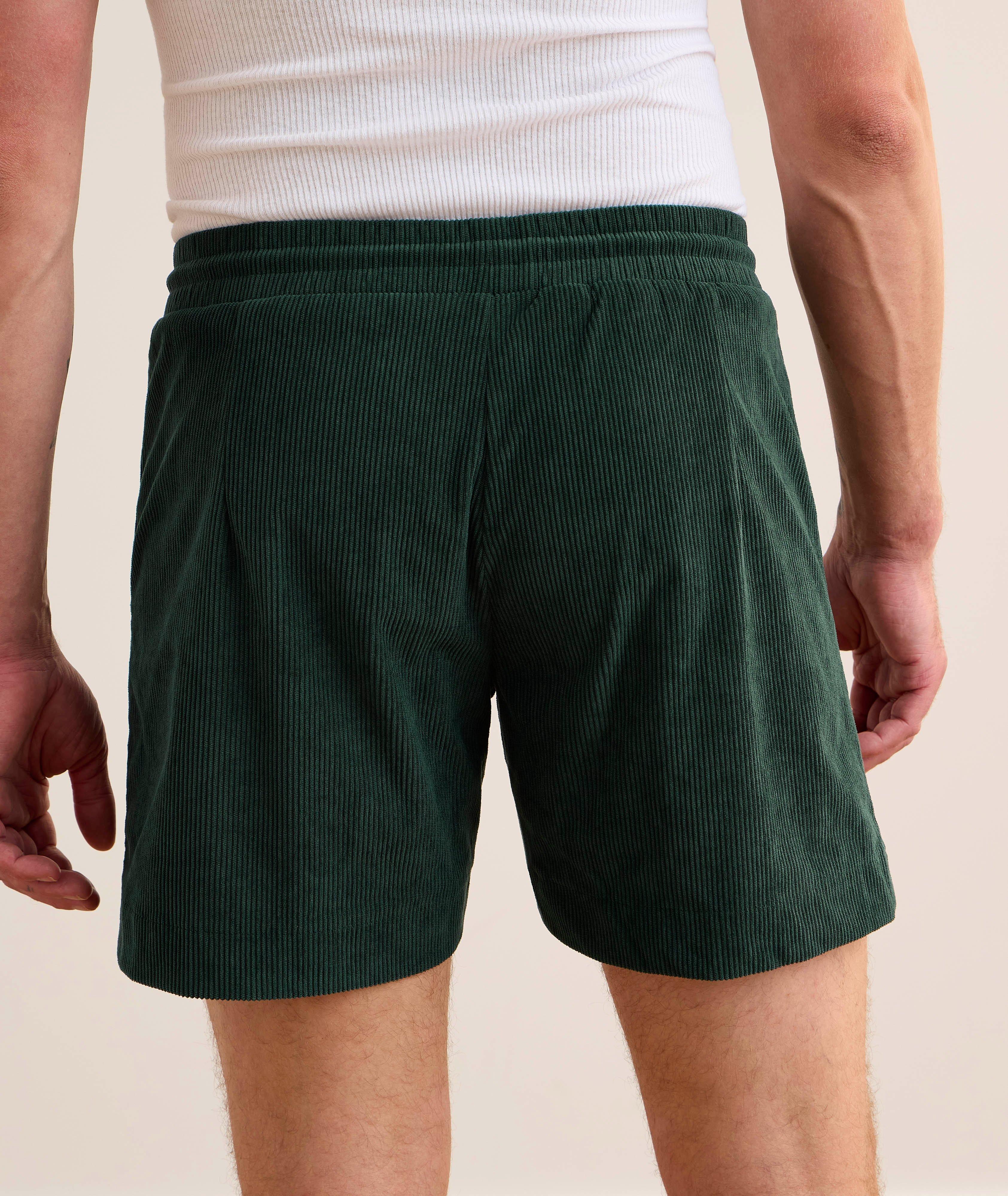 Corduroy Drawstring Shorts image 2